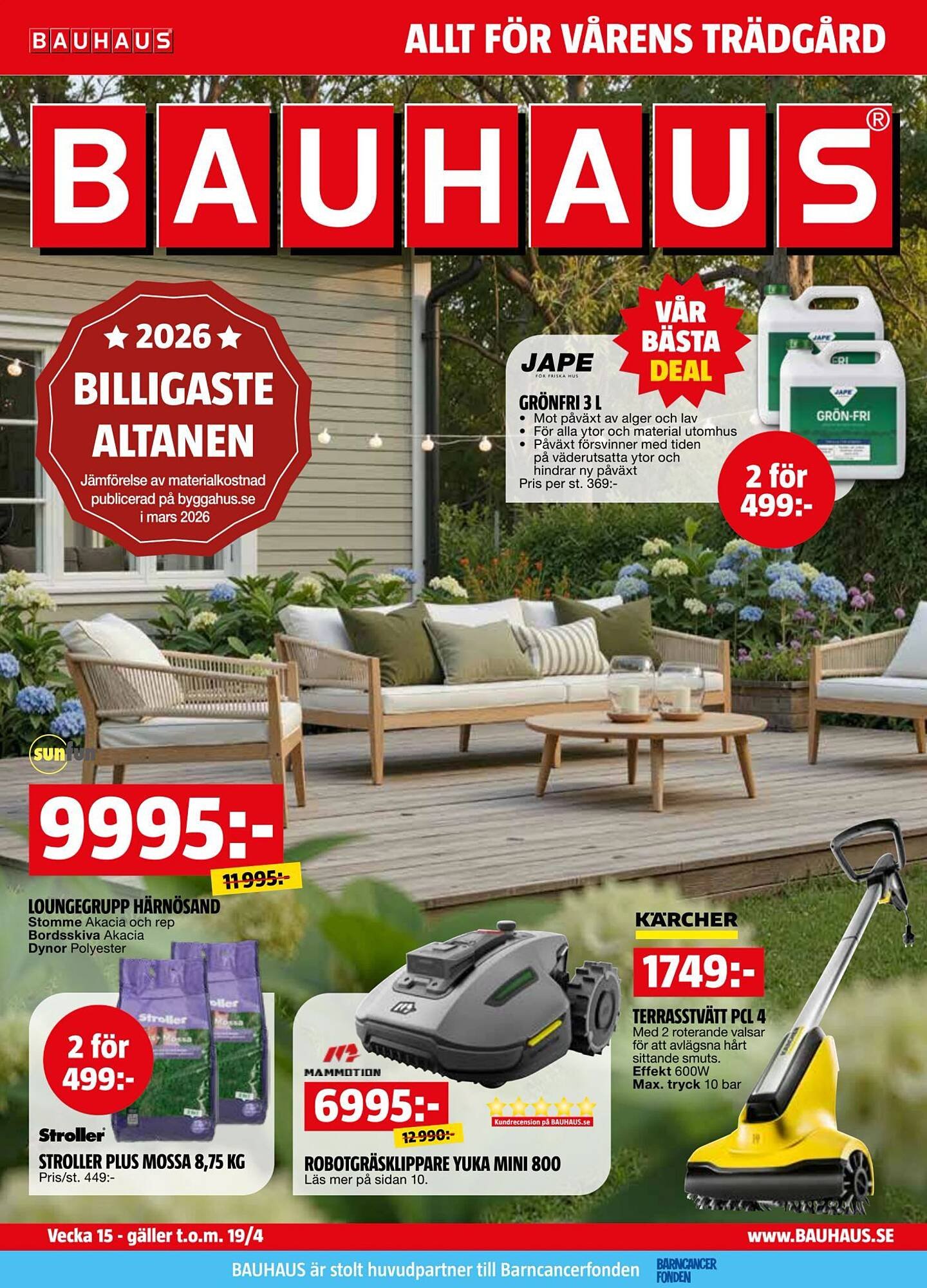 Bauhaus reklamblad