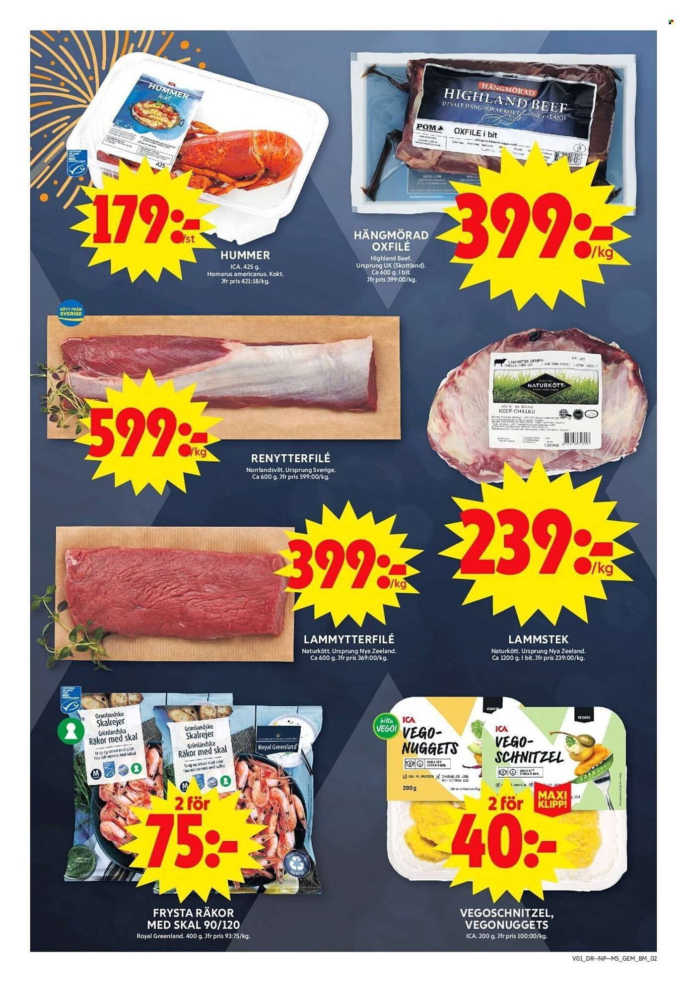 ICA Supermarket reklamblad (2025-12-29 - 2026-01-04)