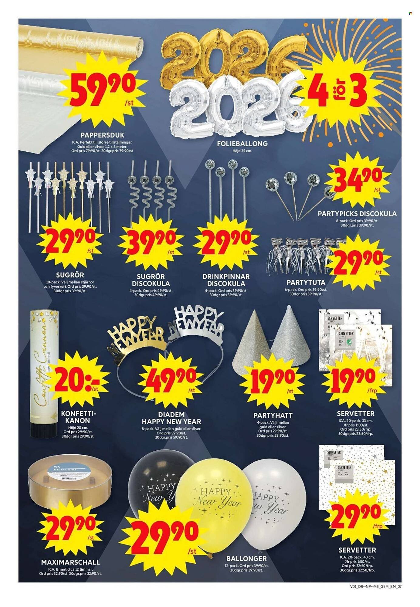 ICA Supermarket reklamblad (2025-12-29 - 2026-01-04)