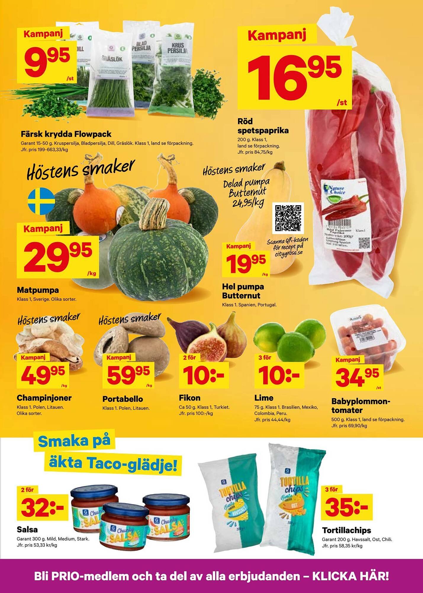 City Gross reklamblad (2025-10-06 - 2025-10-12)