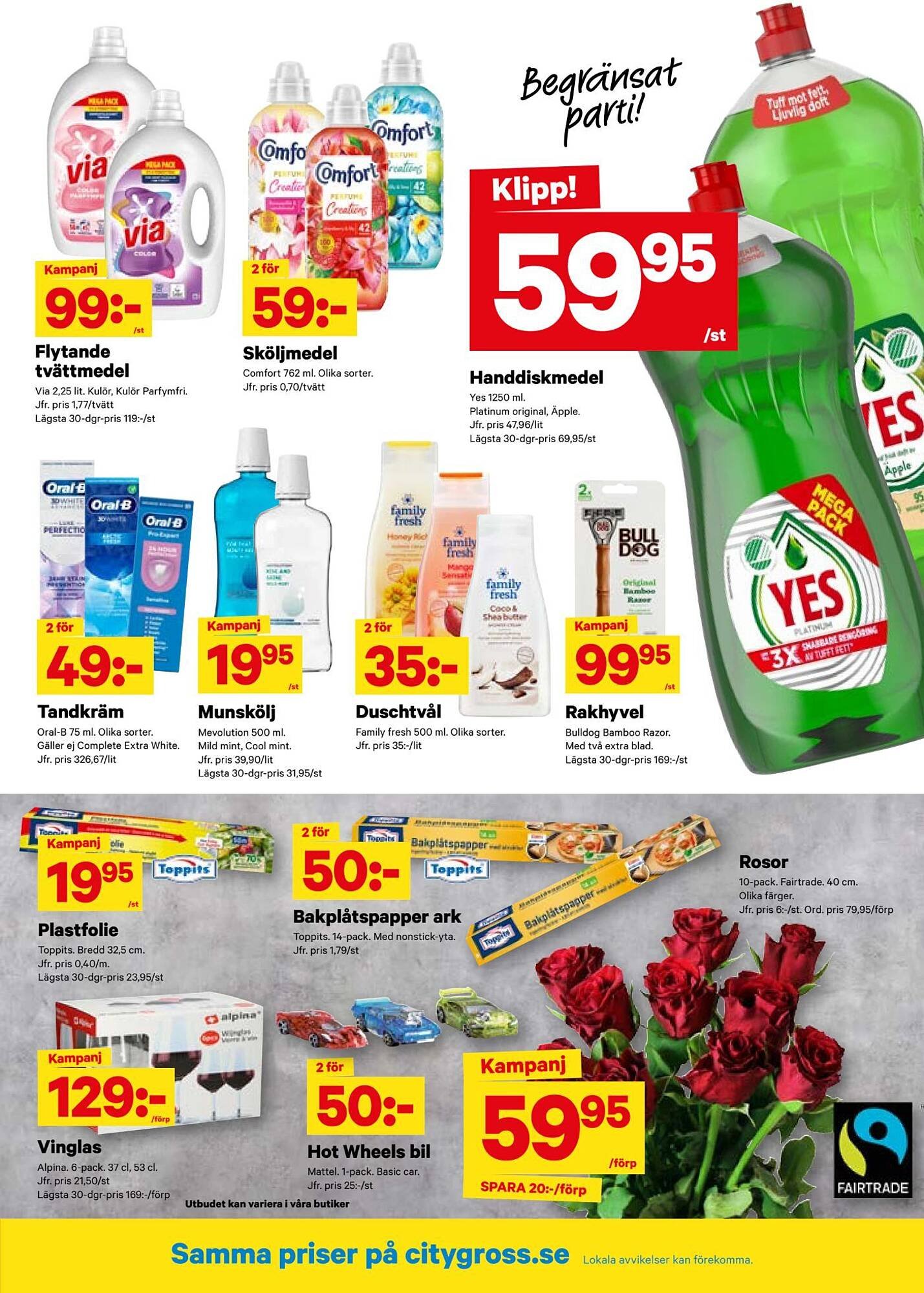 City Gross reklamblad (2025-10-06 - 2025-10-12)