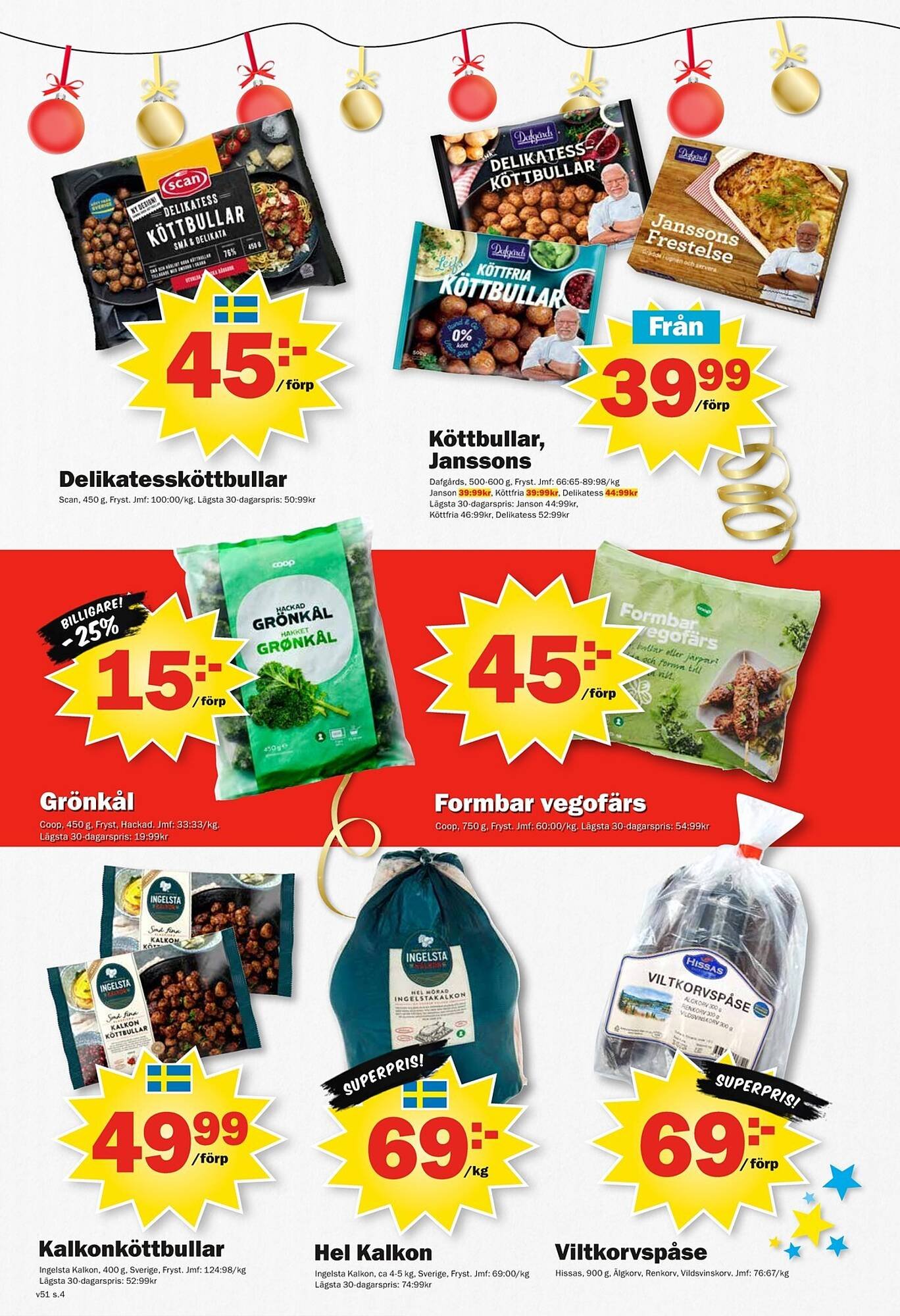 Pekås reklamblad