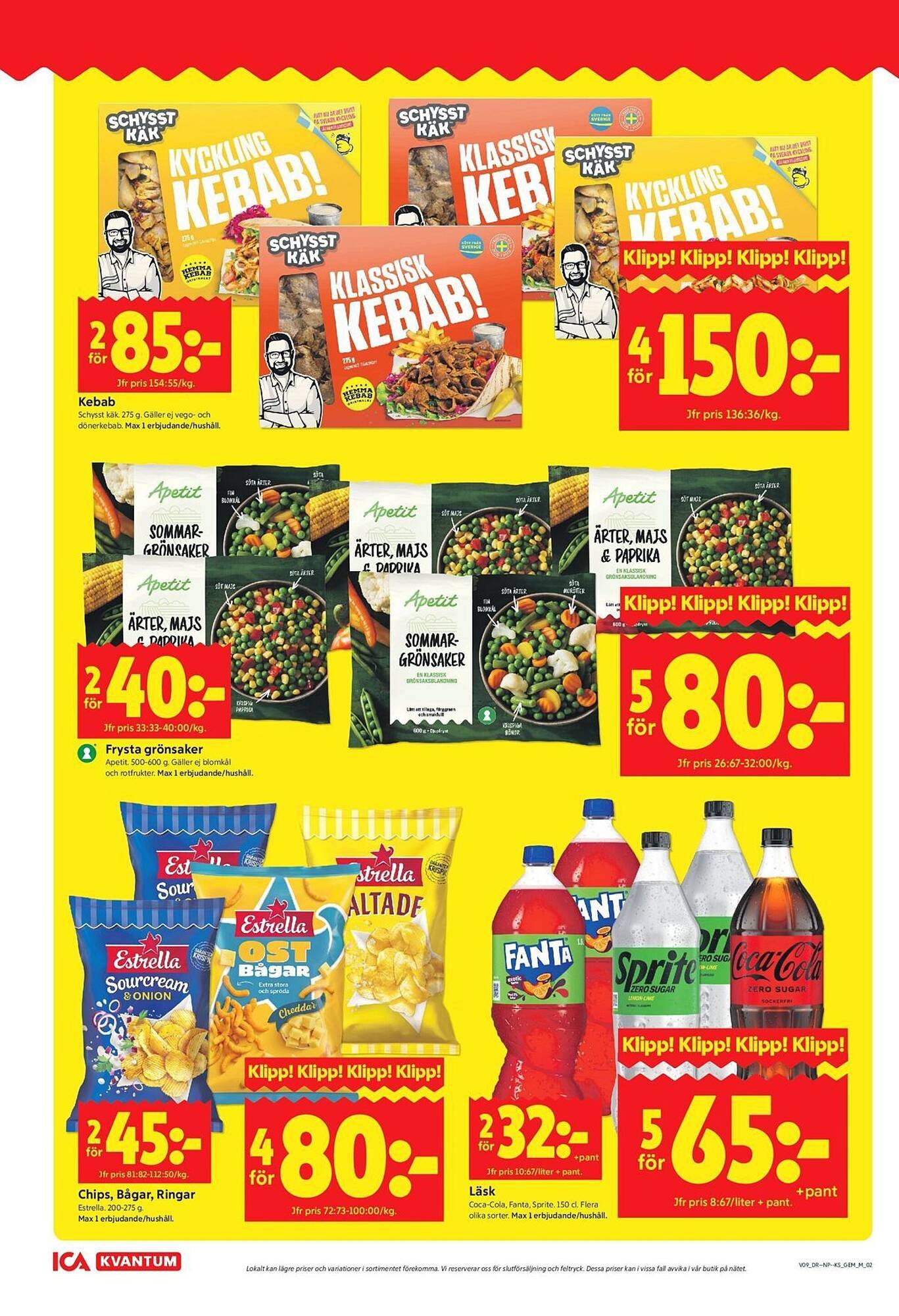 ICA Kvantum reklamblad