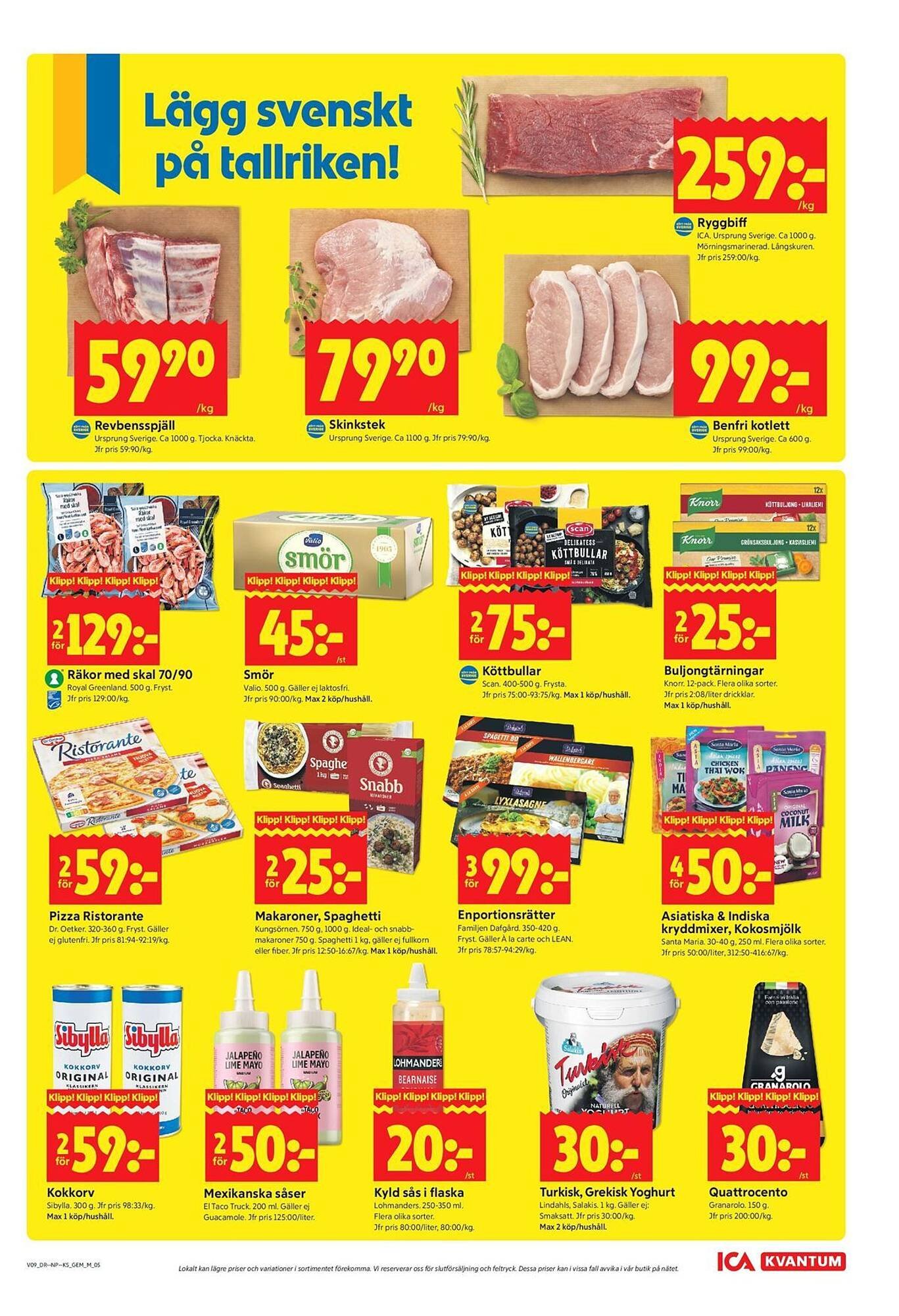 ICA Kvantum reklamblad