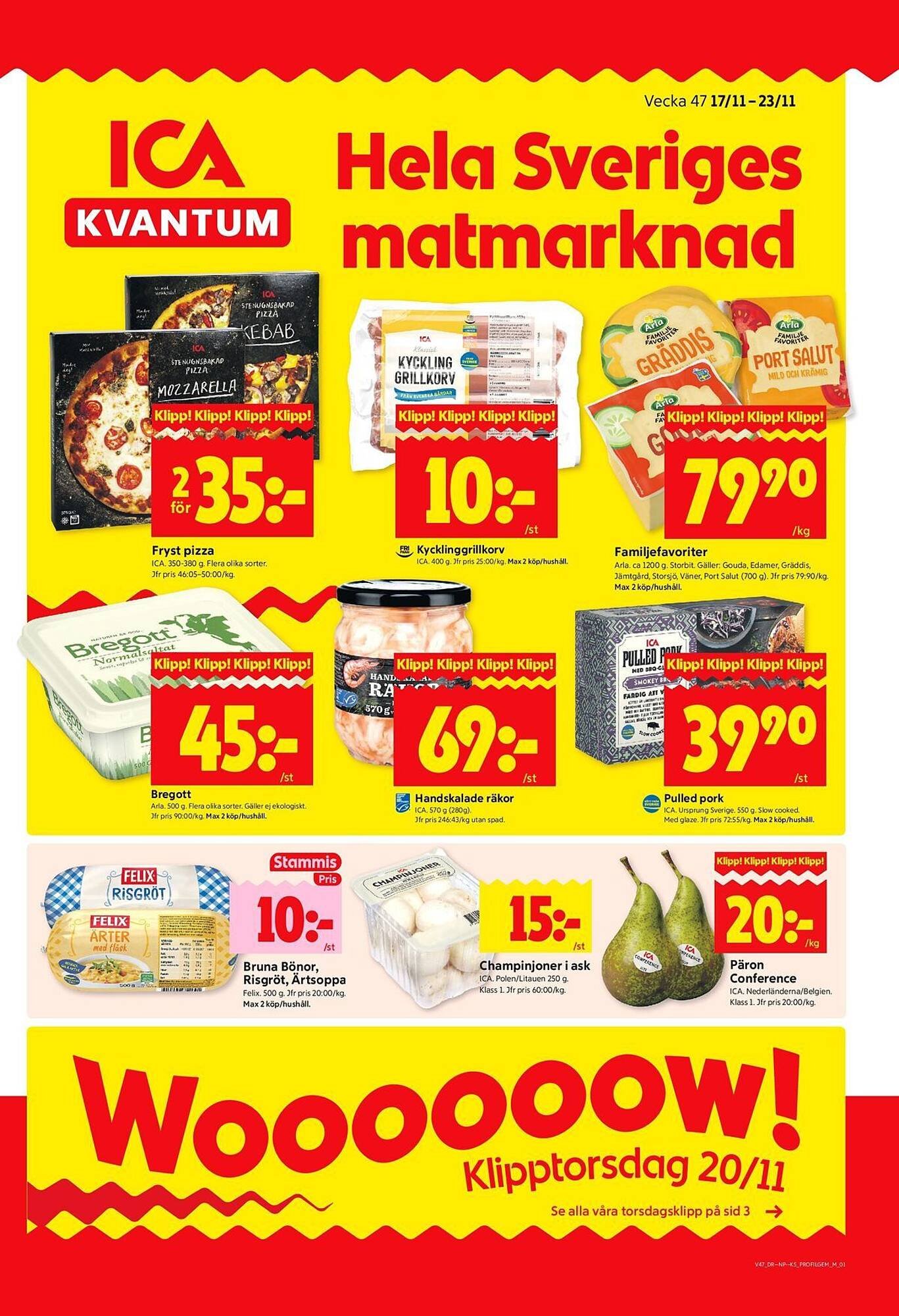 ICA Kvantum reklamblad