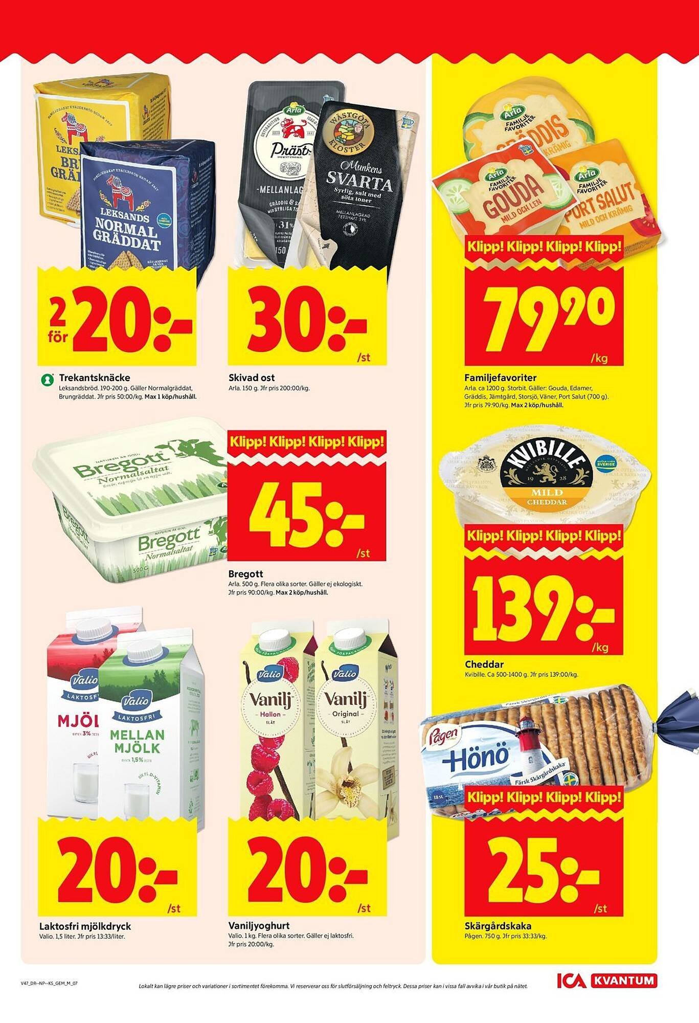 ICA Kvantum reklamblad