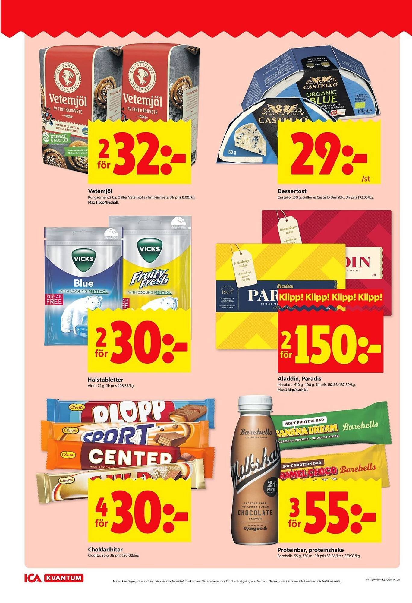 ICA Kvantum reklamblad