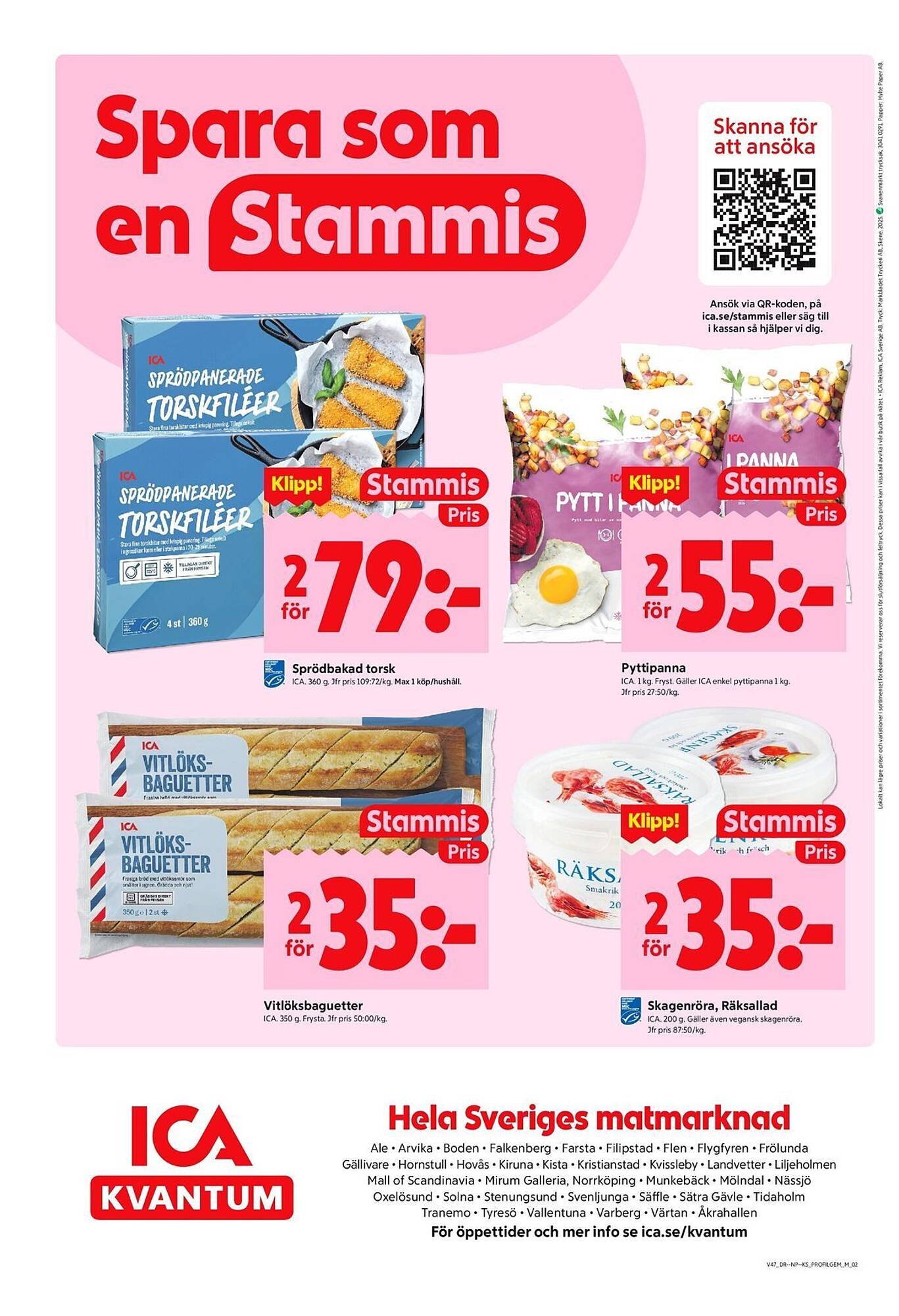 ICA Kvantum reklamblad