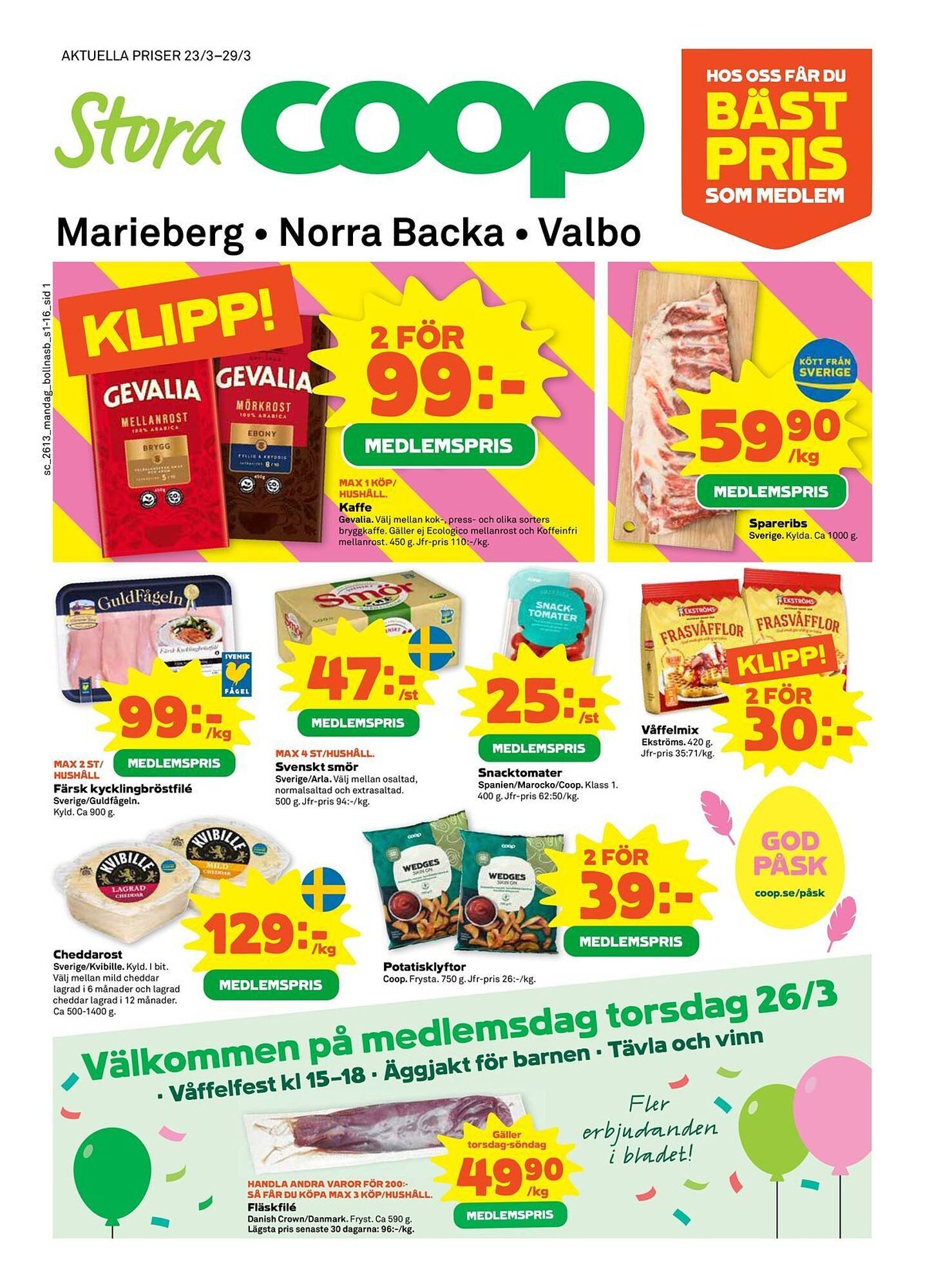 Coop Forum reklamblad