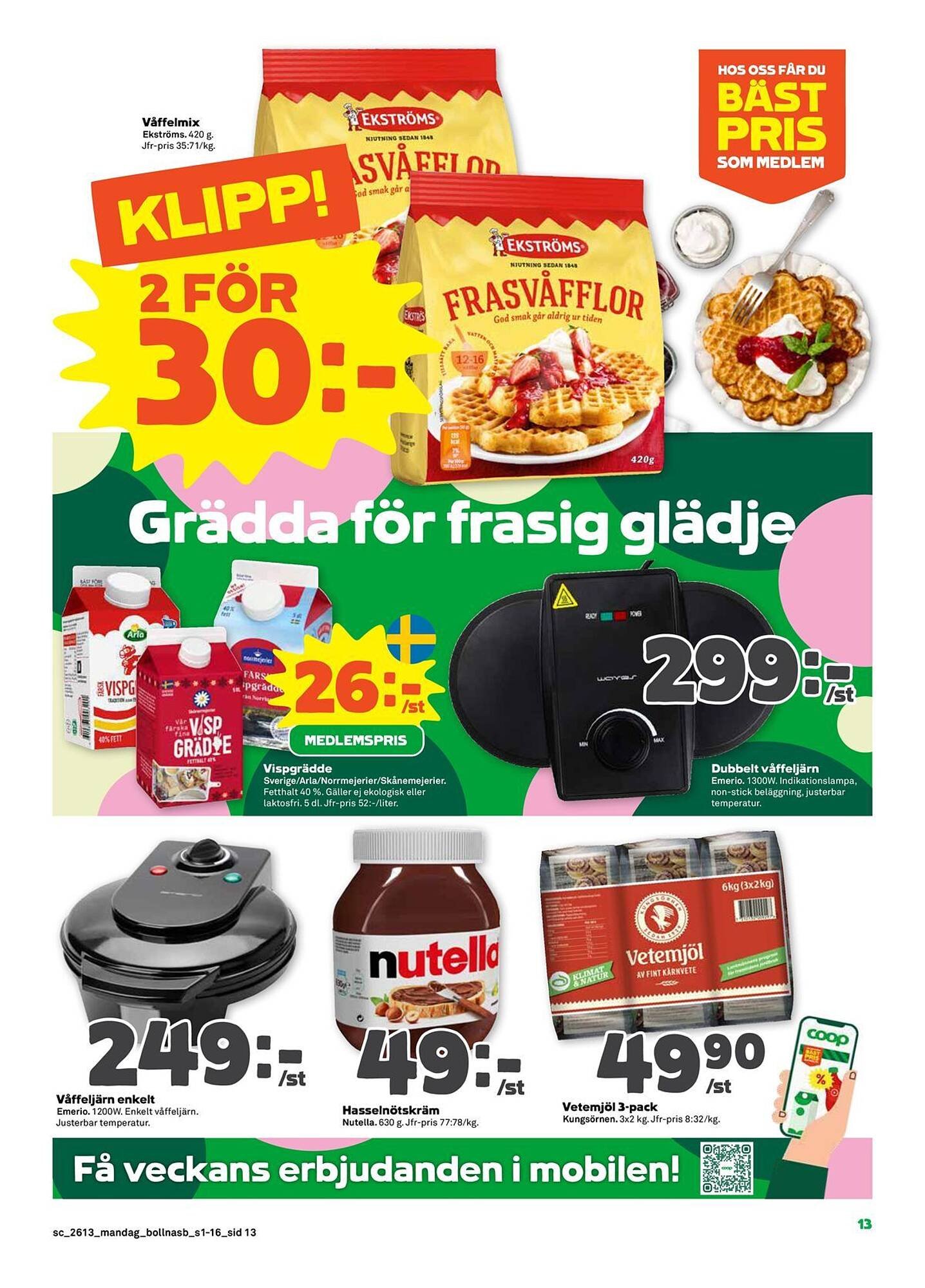 Coop Forum reklamblad