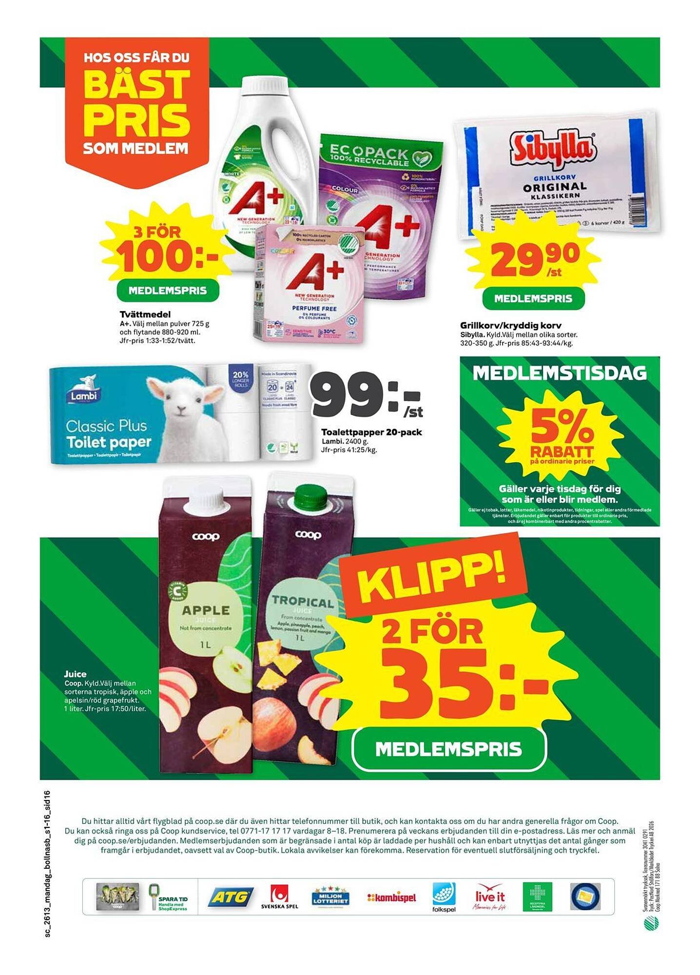 Coop Forum reklamblad
