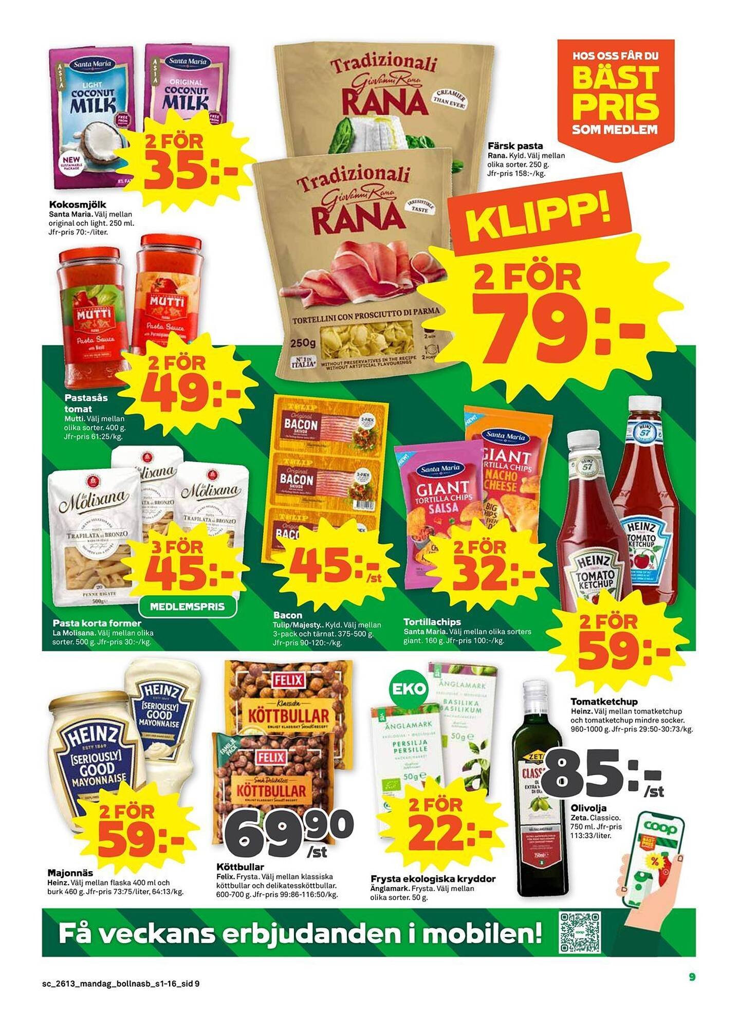 Coop Forum reklamblad