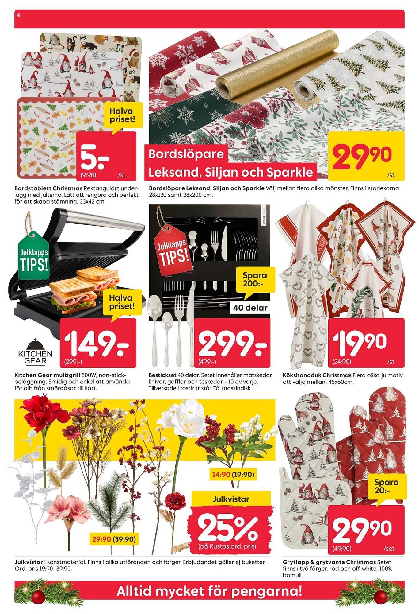 Rusta reklamblad (2025-12-01 - 2025-12-07)