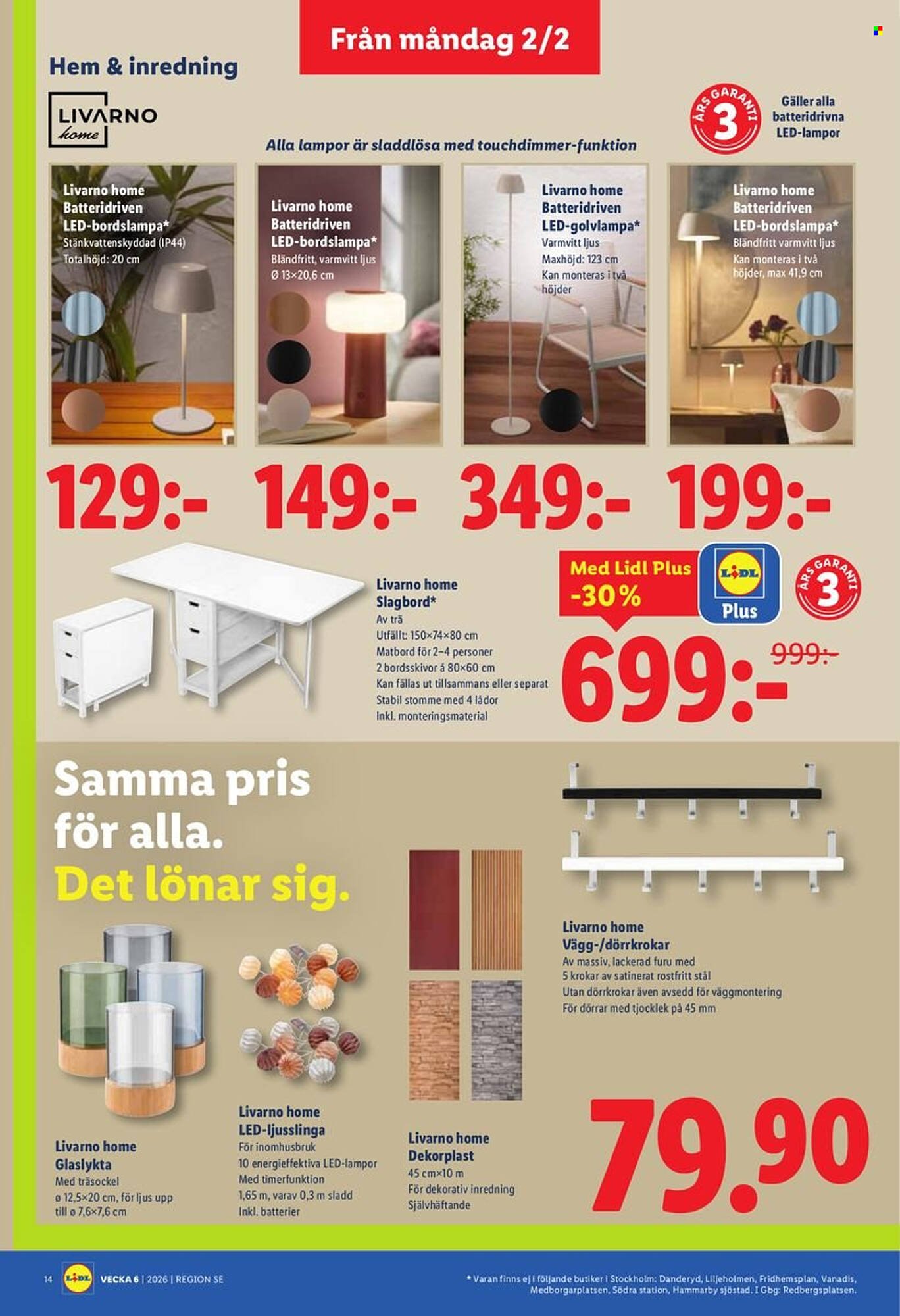 Lidl reklamblad