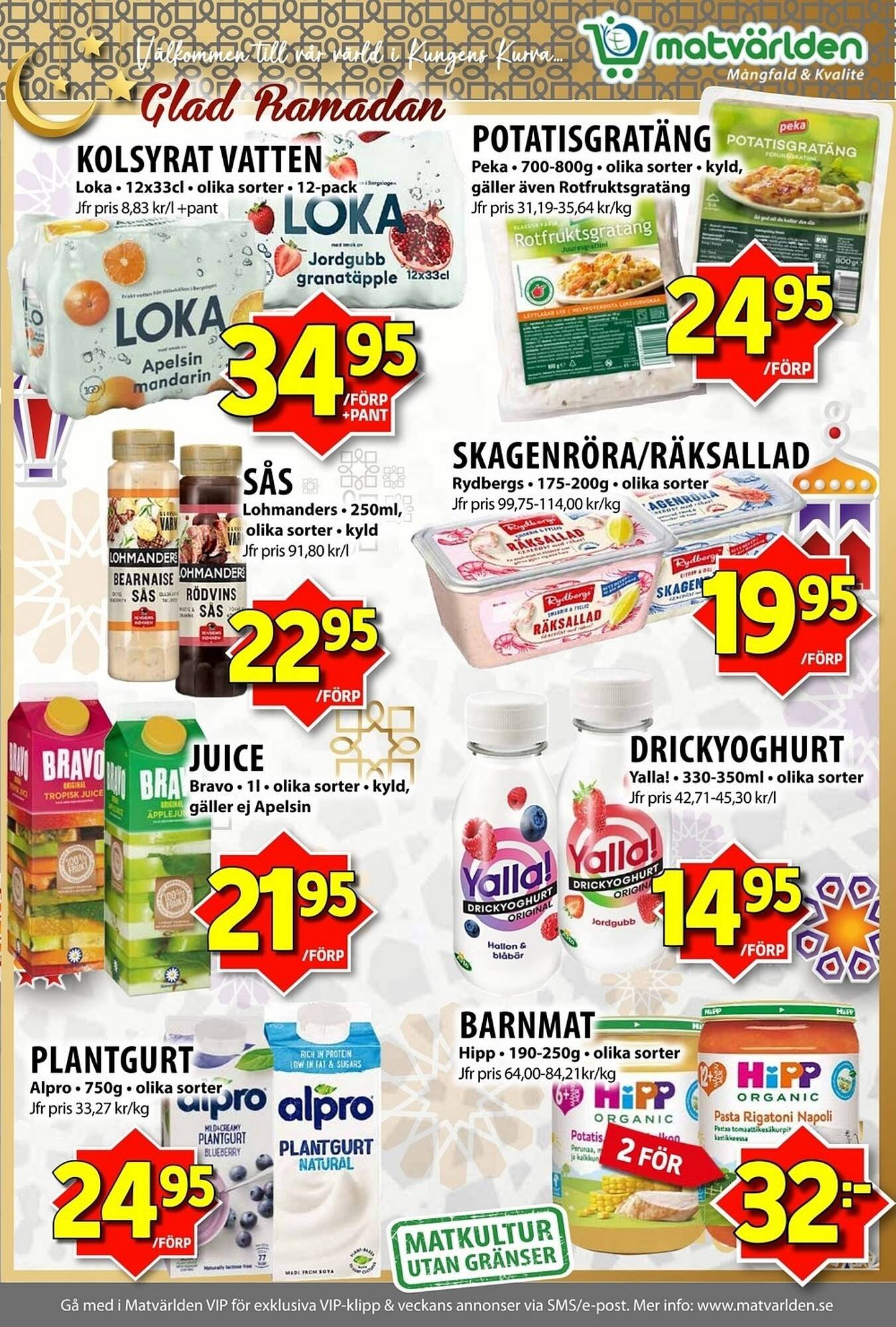 Matvärlden Tensta reklamblad