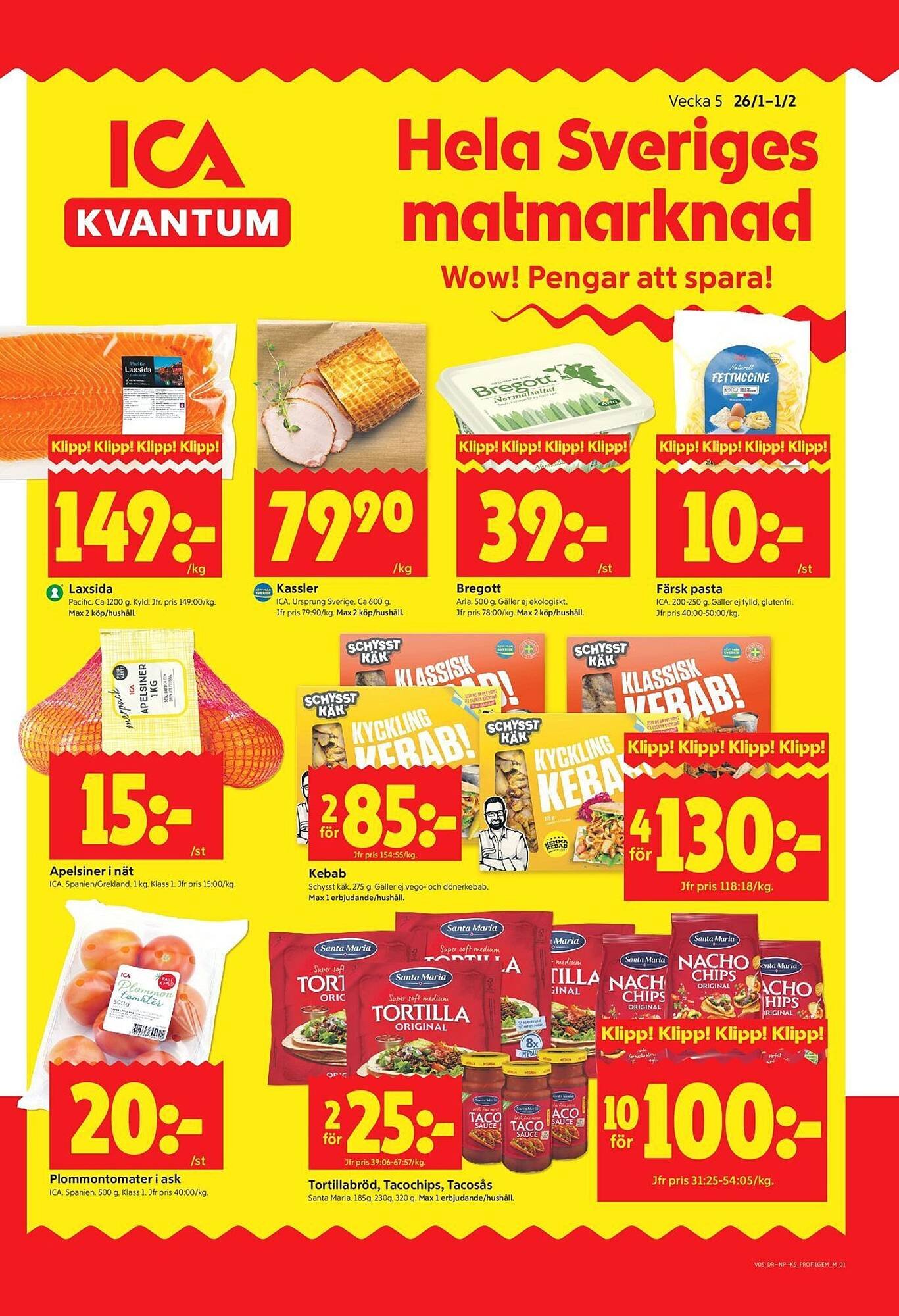 ICA Kvantum reklamblad