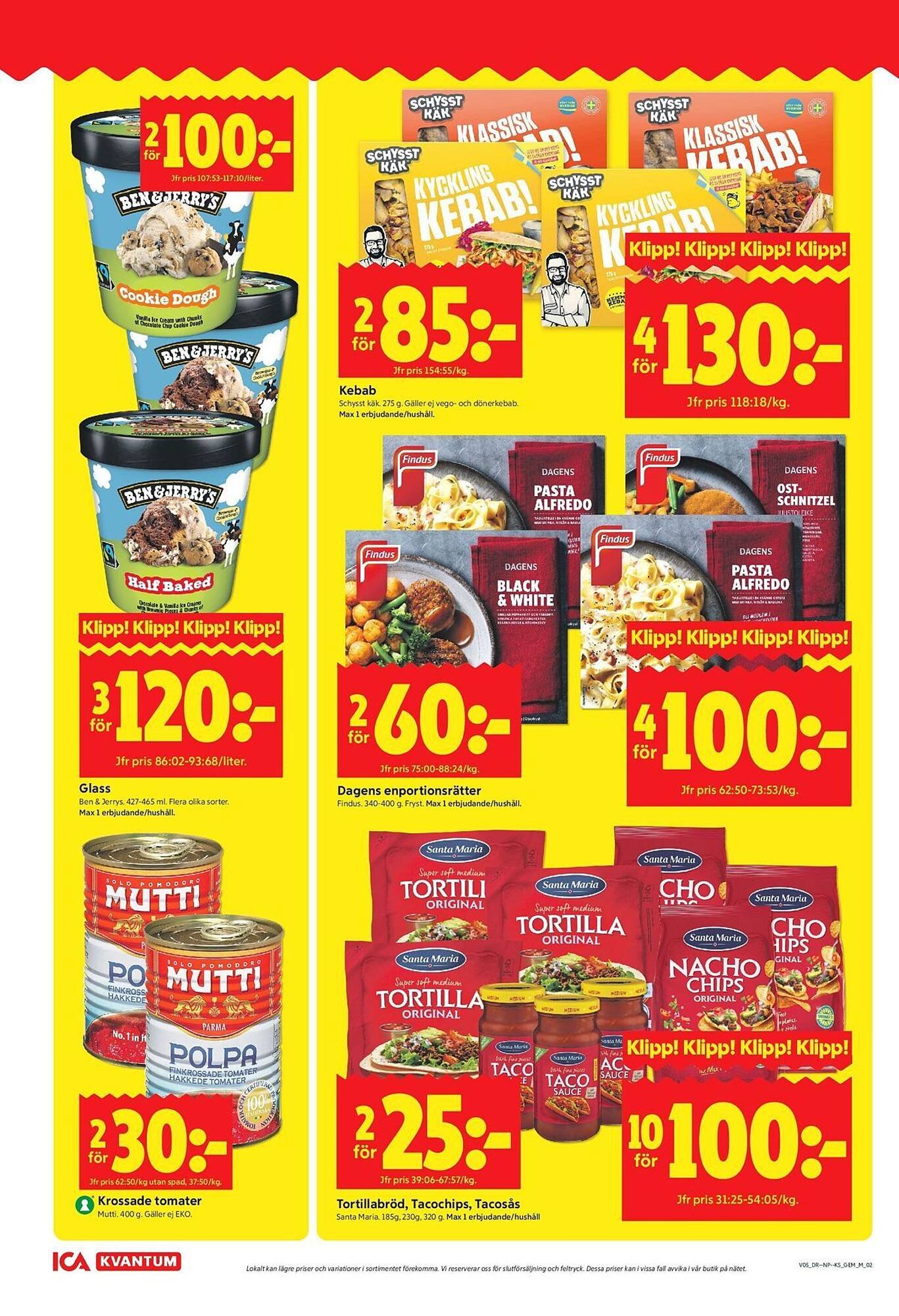 ICA Kvantum reklamblad