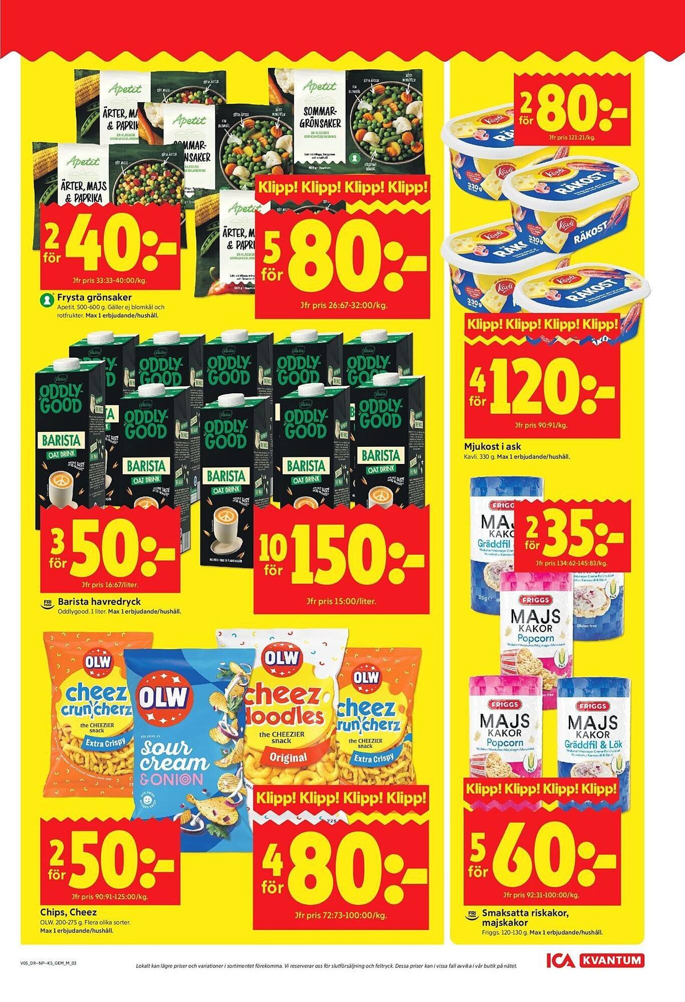 ICA Kvantum reklamblad