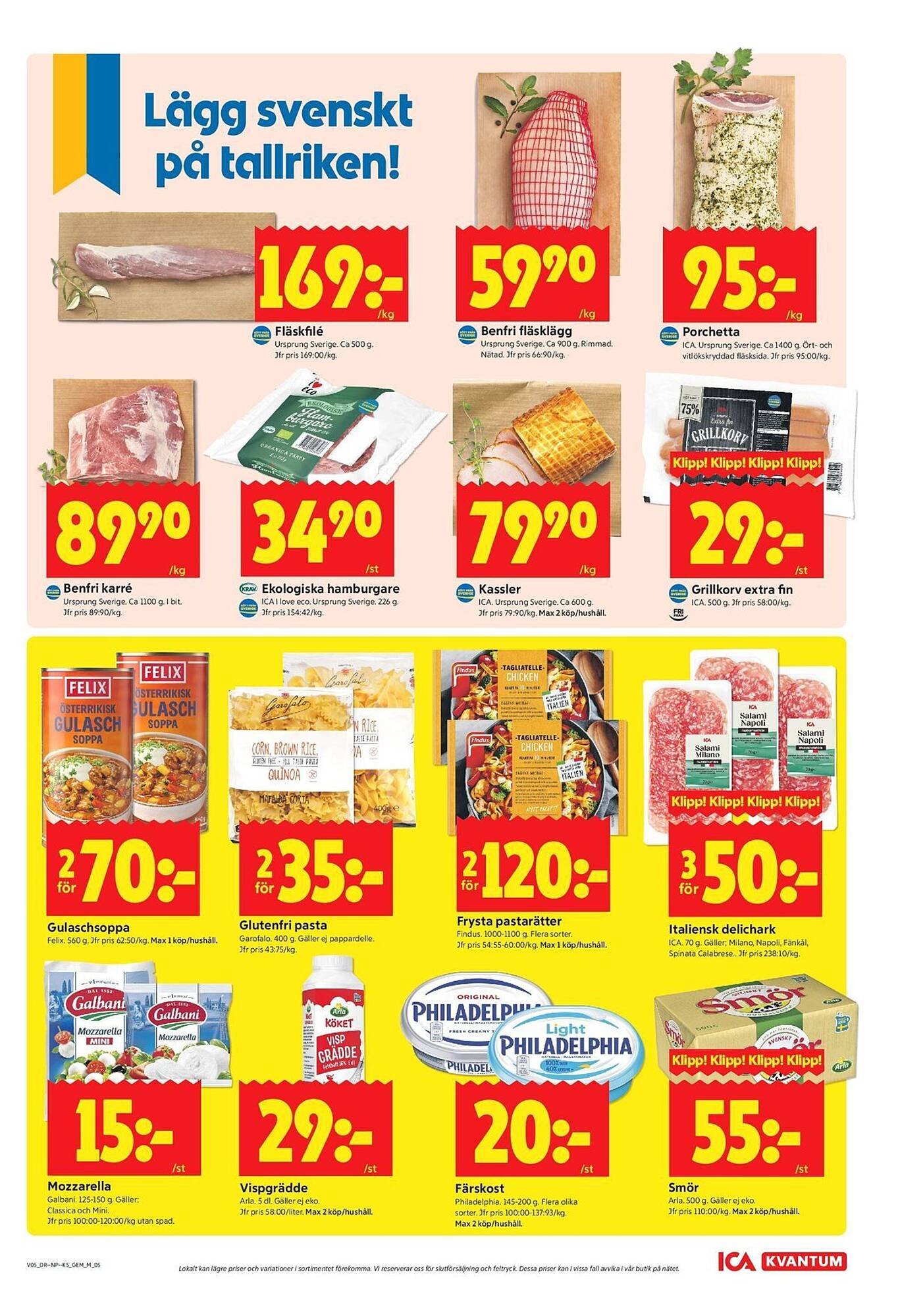 ICA Kvantum reklamblad