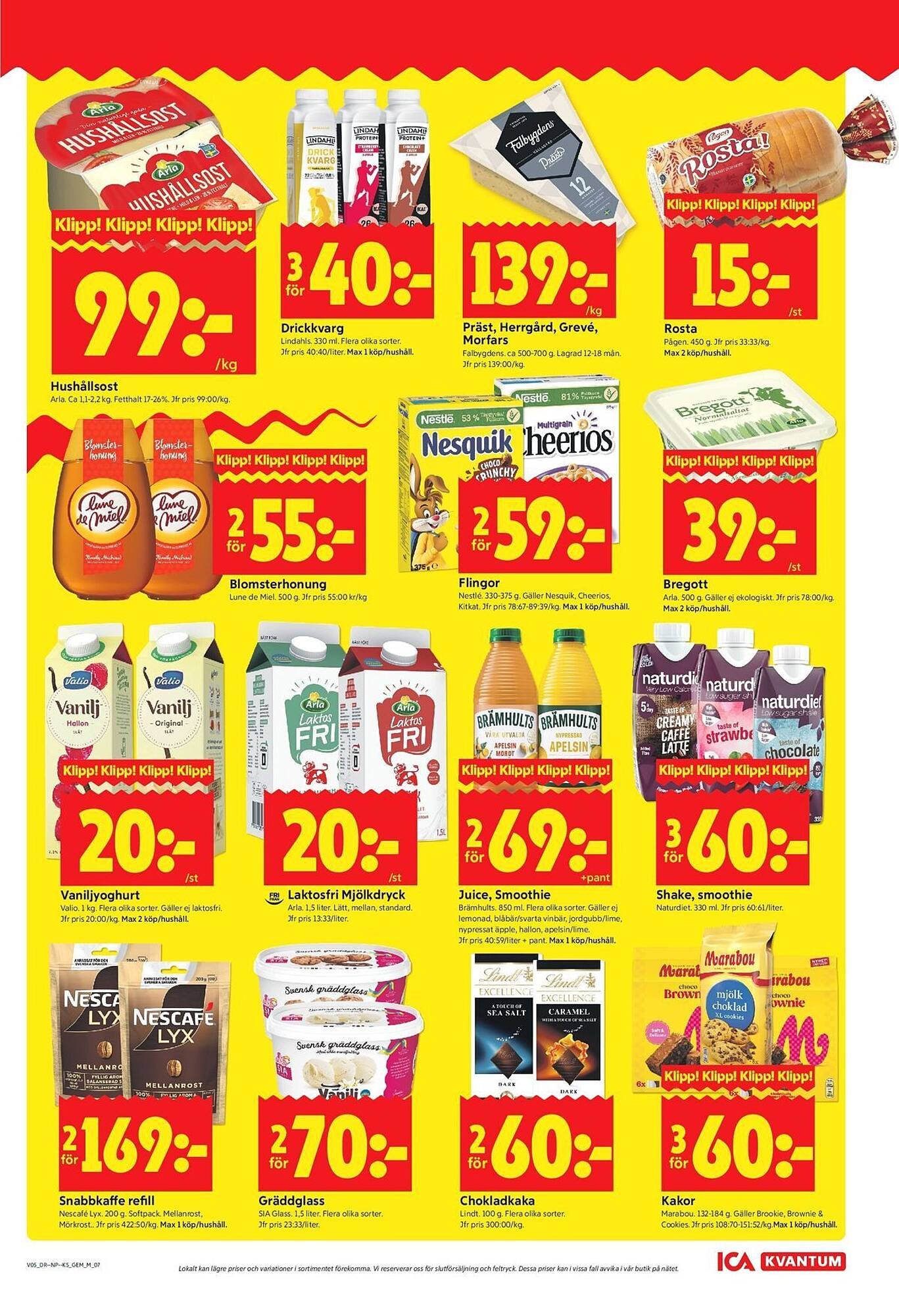 ICA Kvantum reklamblad