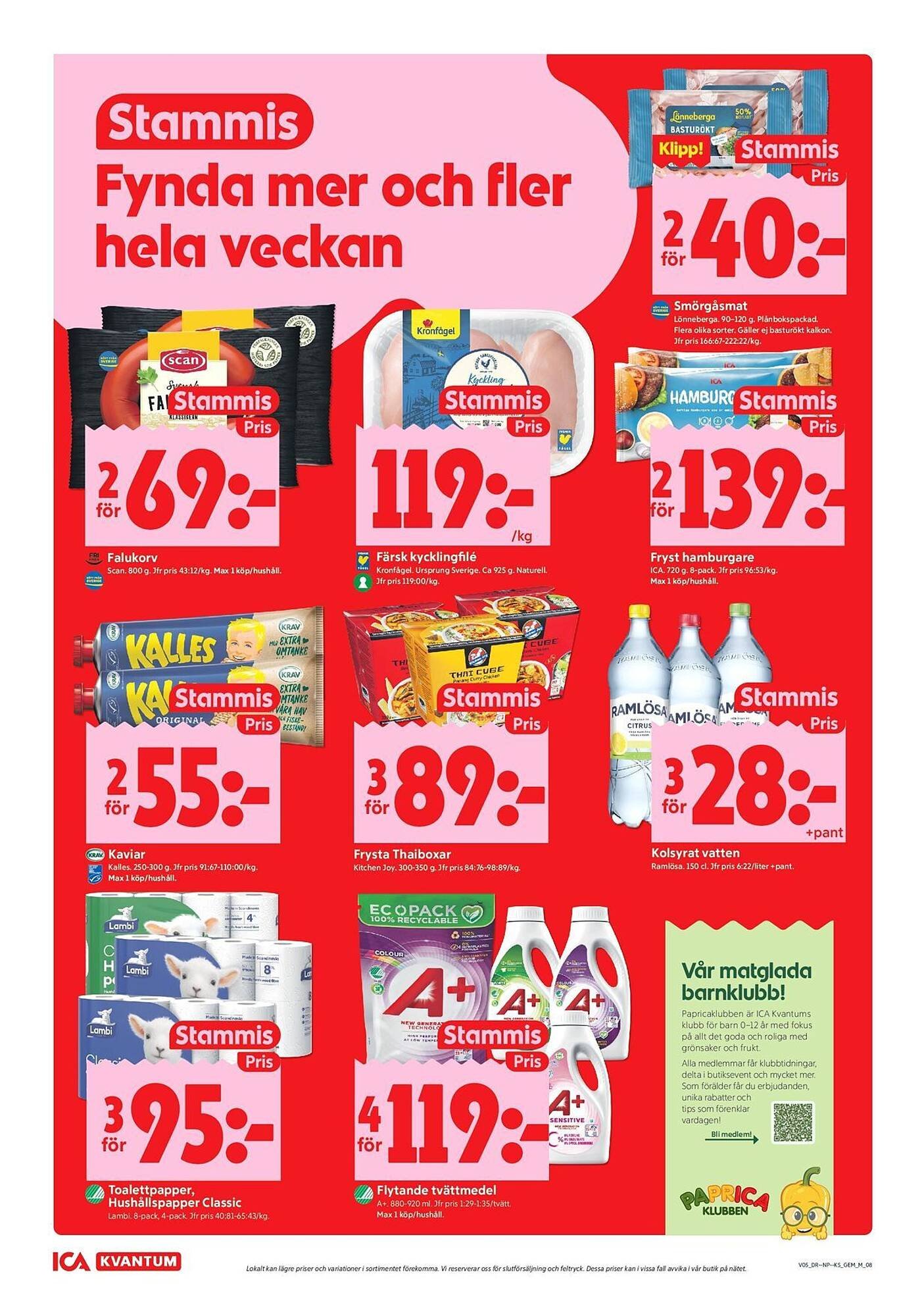 ICA Kvantum reklamblad