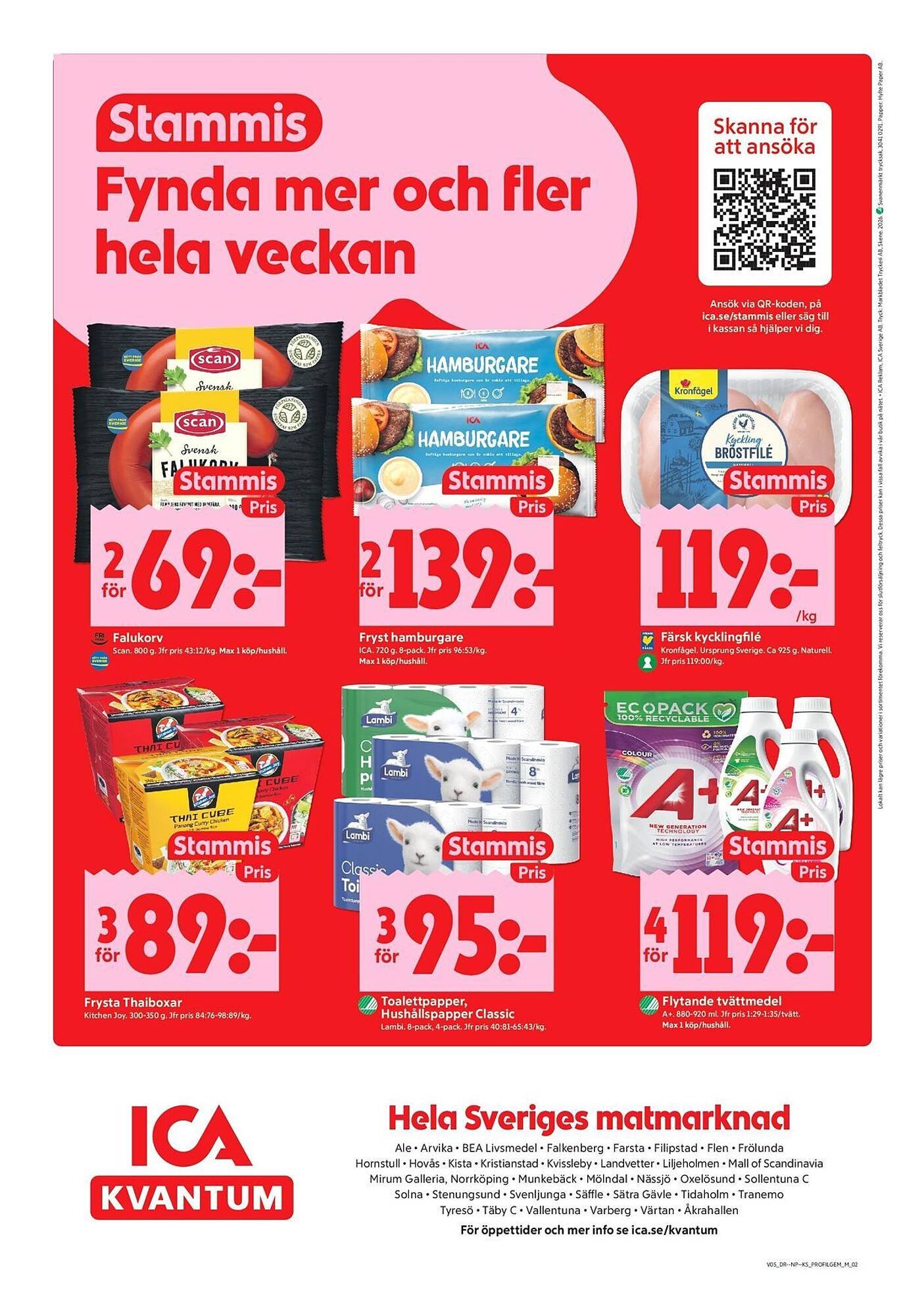 ICA Kvantum reklamblad