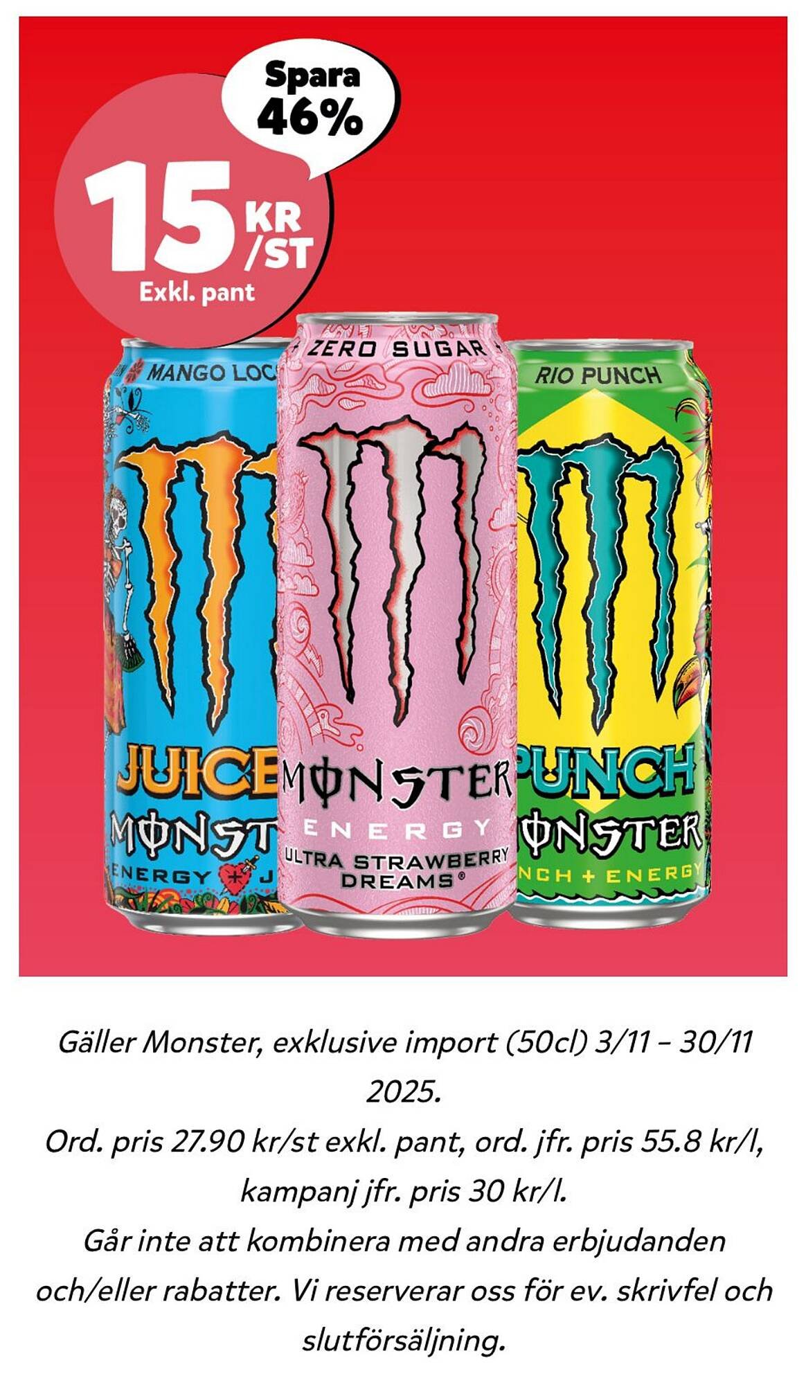 Hemmakväll reklamblad