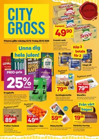 City Gross reklamblad