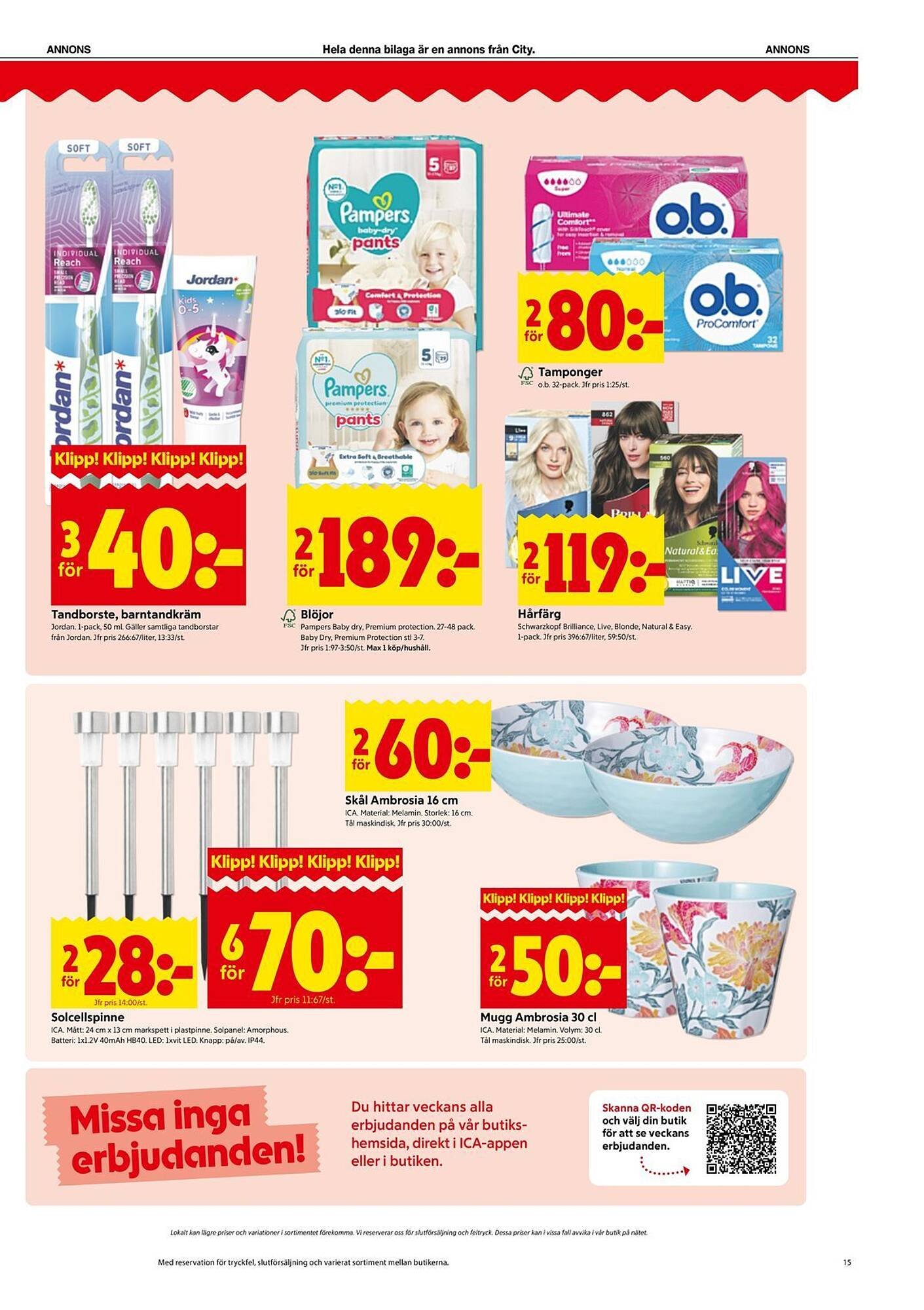 ICA Kvantum reklamblad
