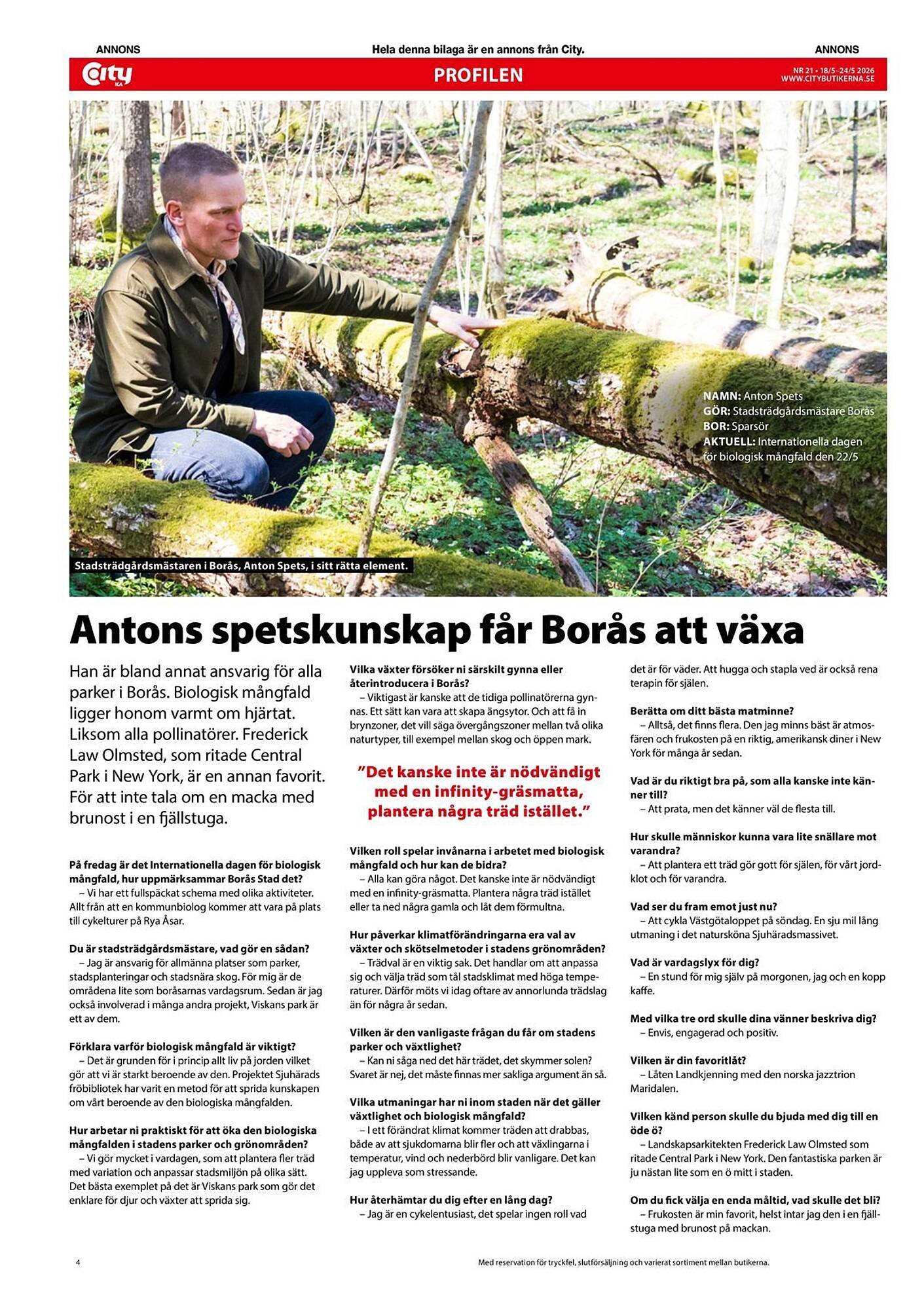 ICA Kvantum reklamblad