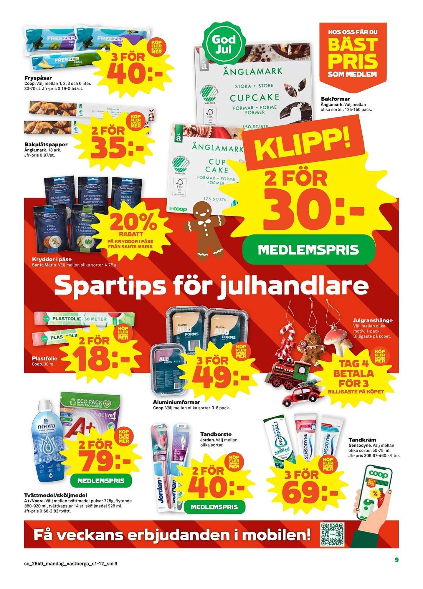 Coop reklamblad (2025-12-01 - 2025-12-07)