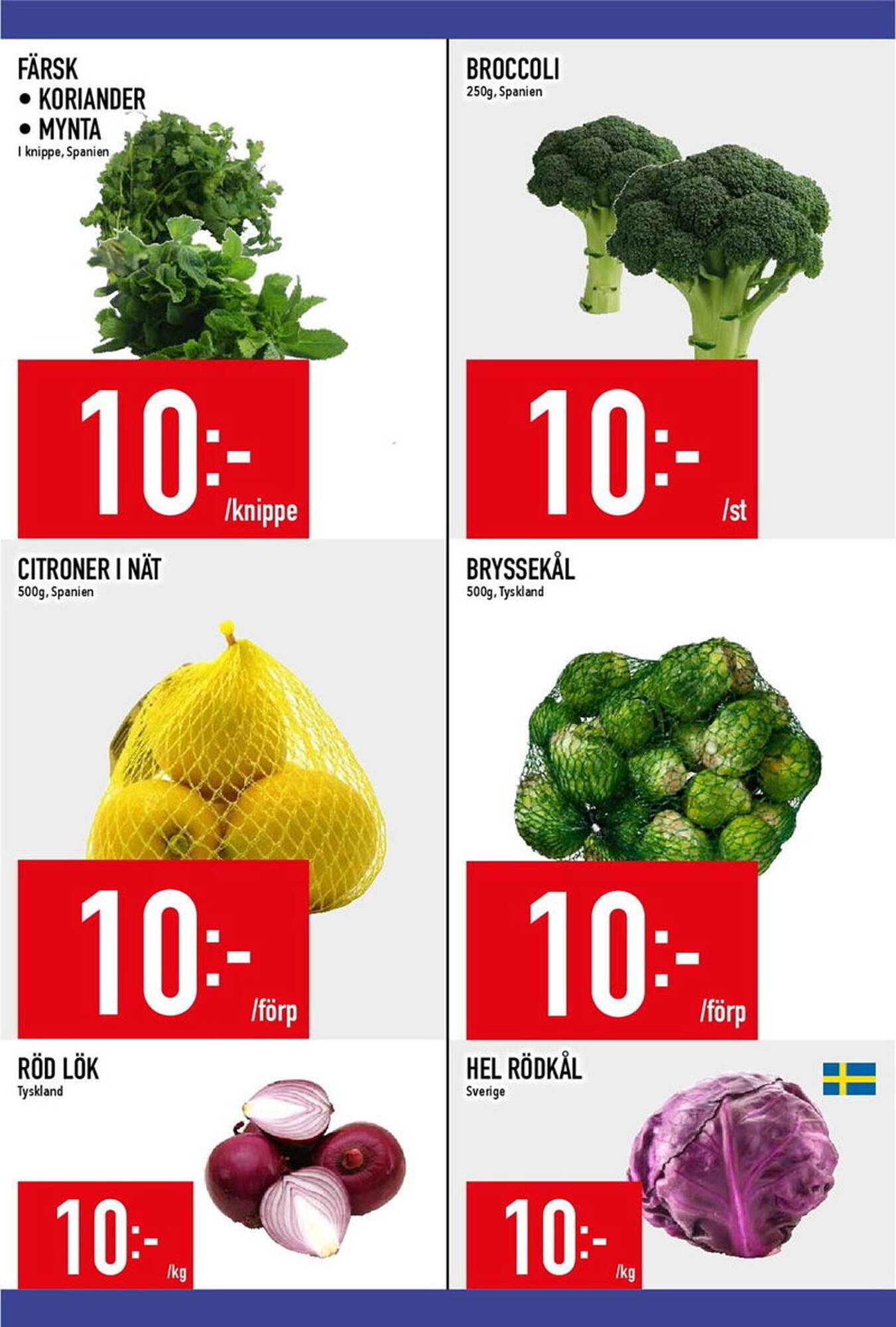 Matdax reklamblad