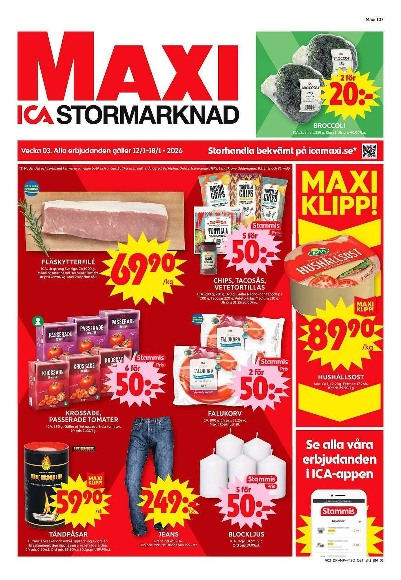 ICA Maxi reklamblad