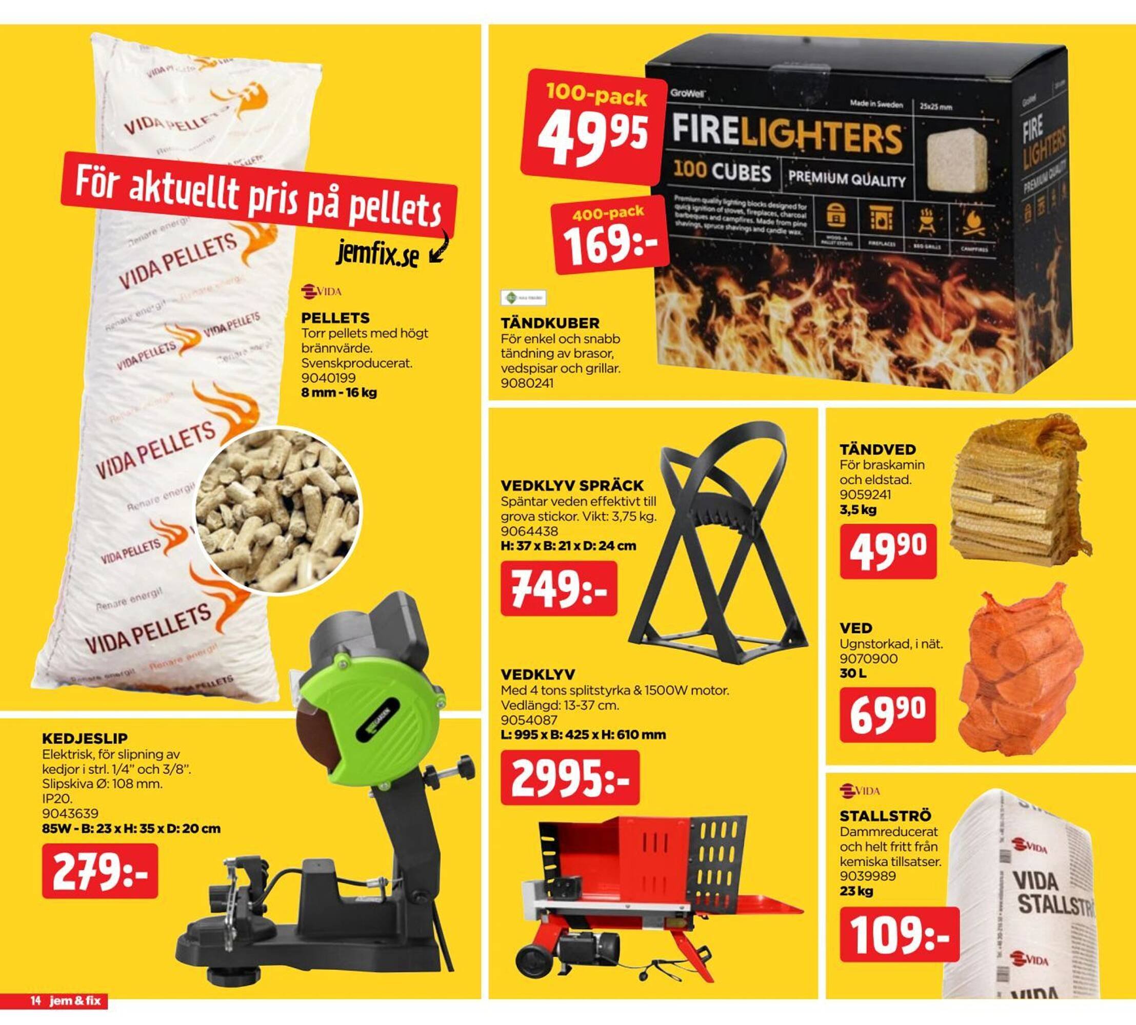 Jem&amp;Fix reklamblad