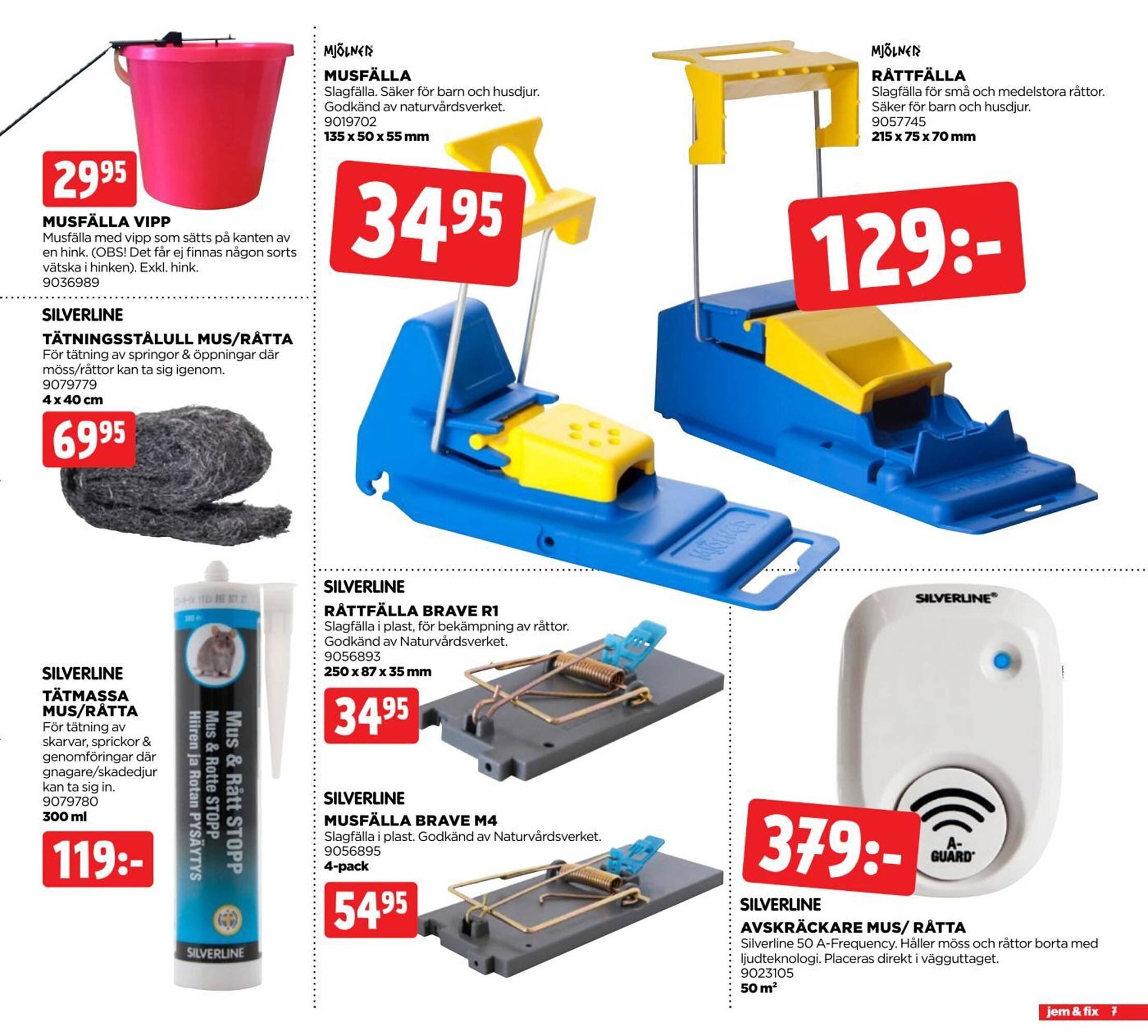 Jem&amp;Fix reklamblad