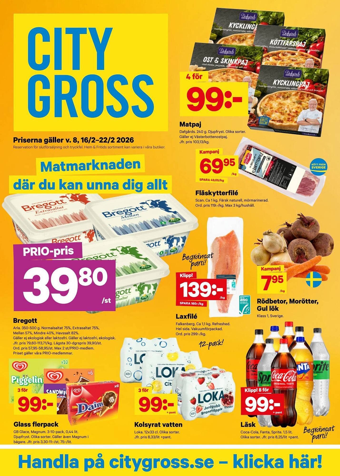 City Gross reklamblad