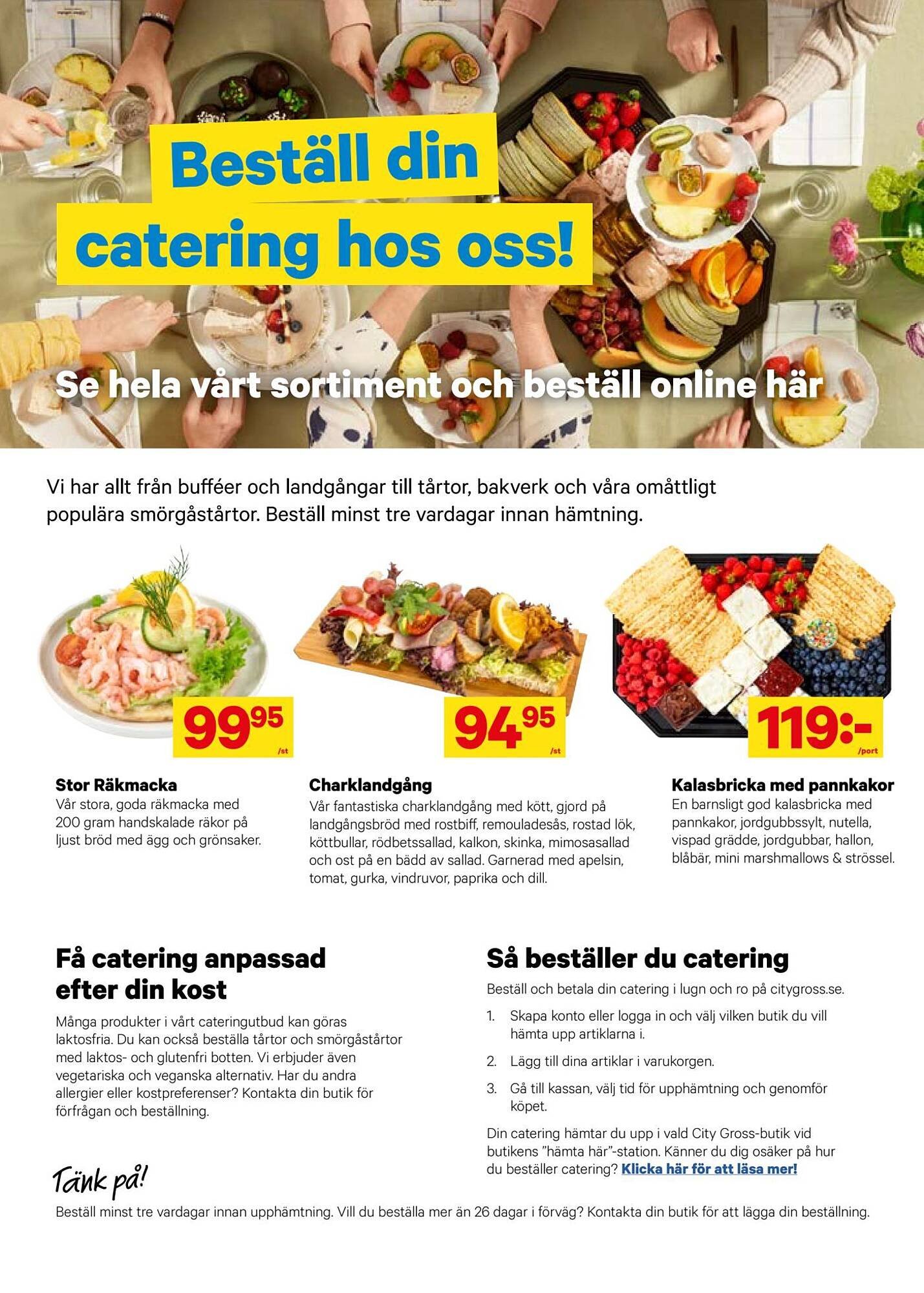 City Gross reklamblad