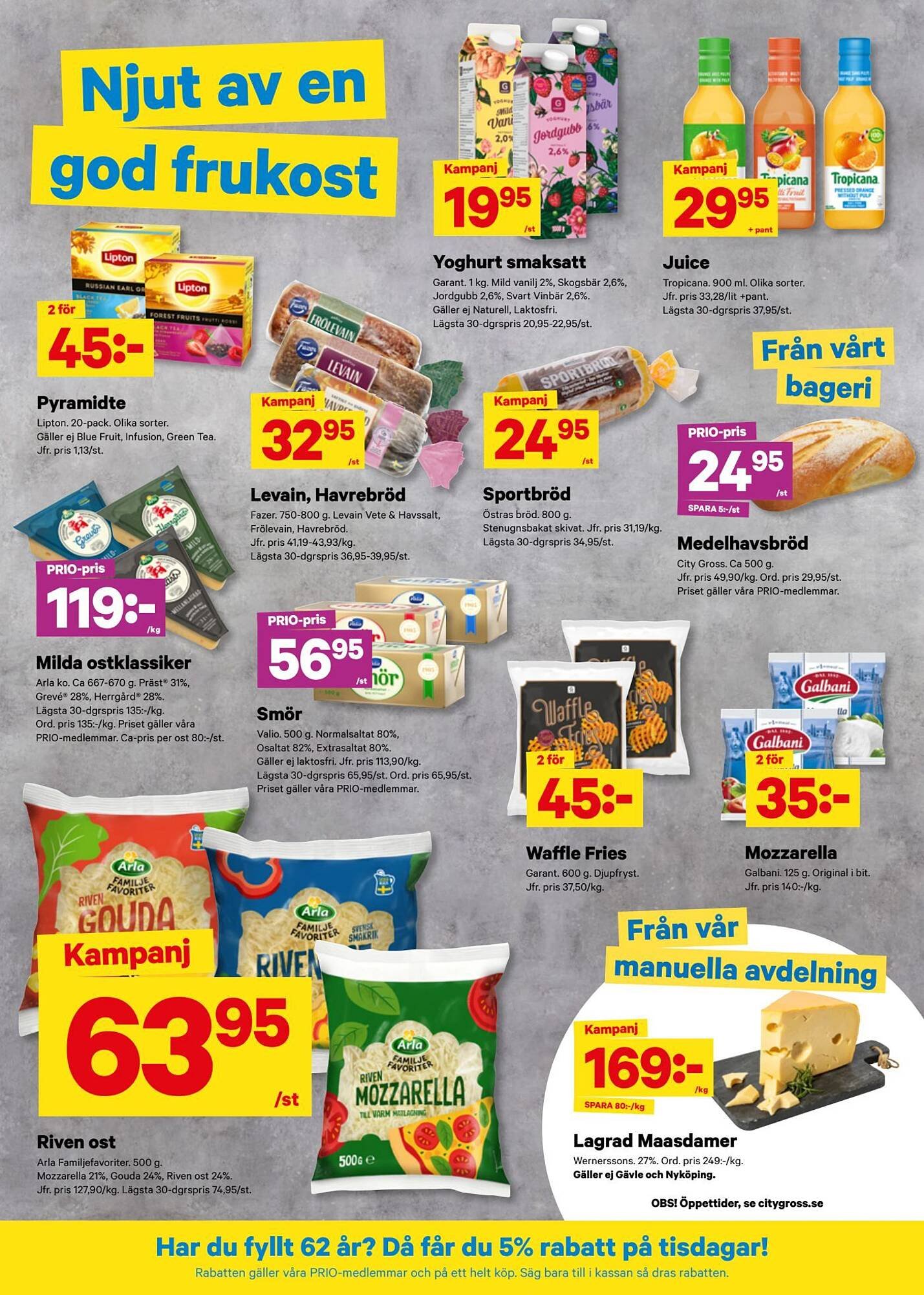 City Gross reklamblad