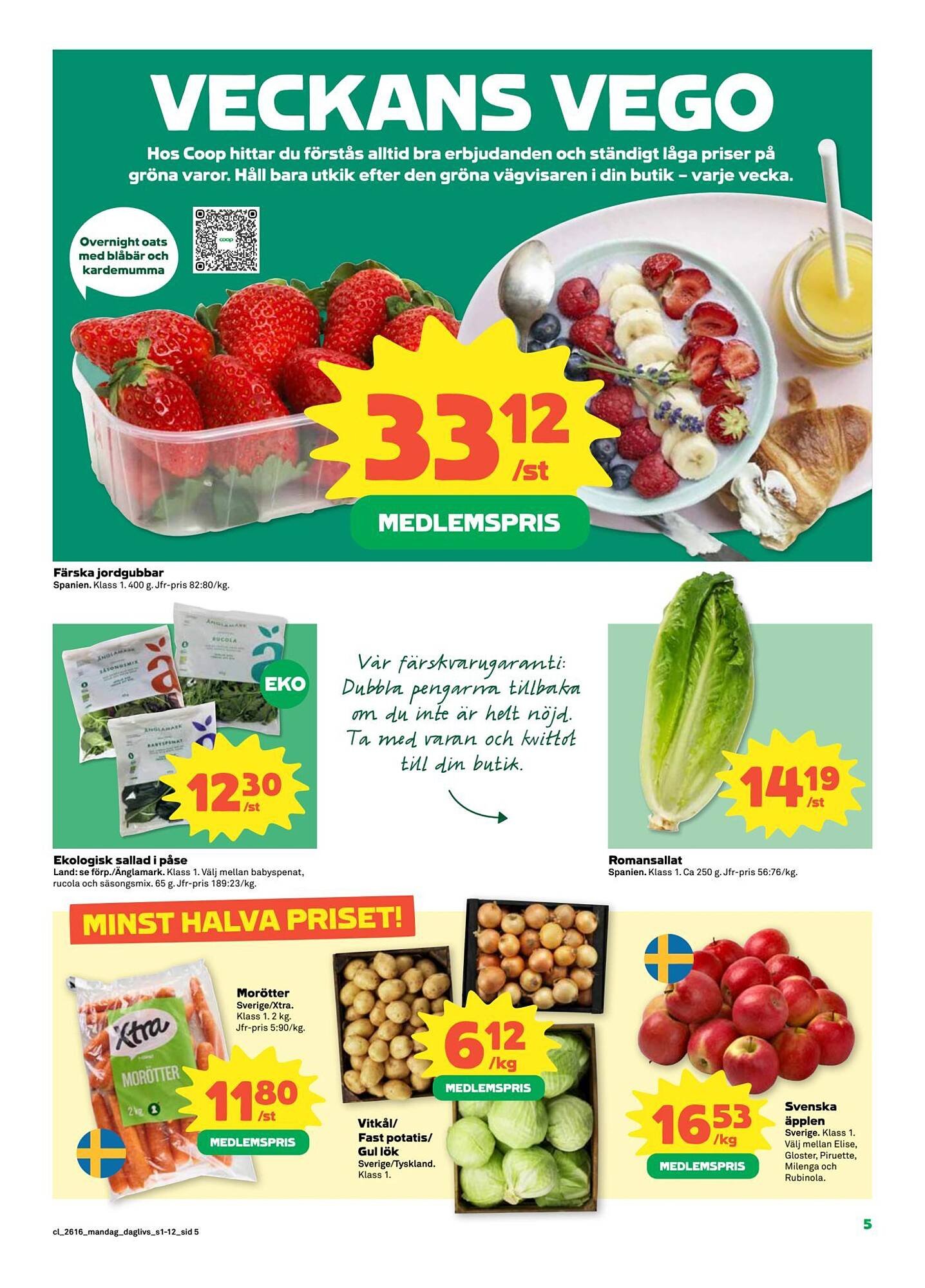 Coop Daglivs reklamblad