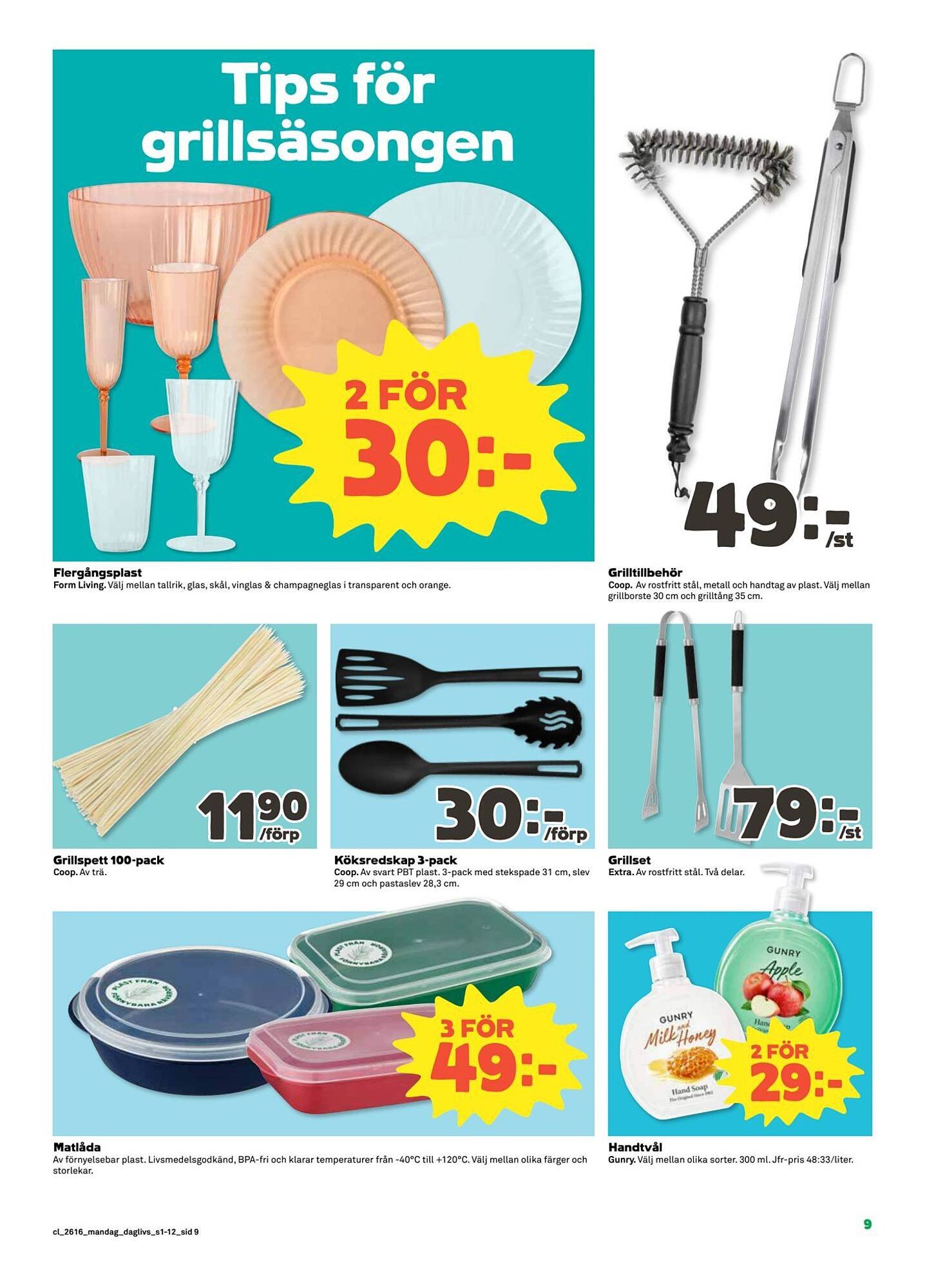 Coop Daglivs reklamblad