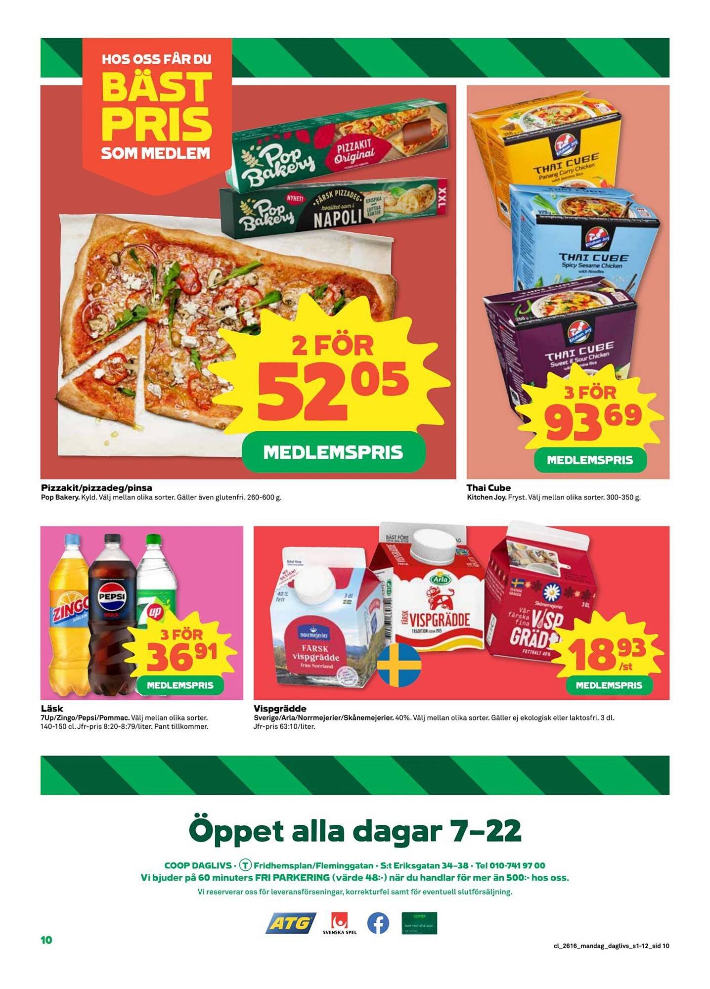 Coop Daglivs reklamblad
