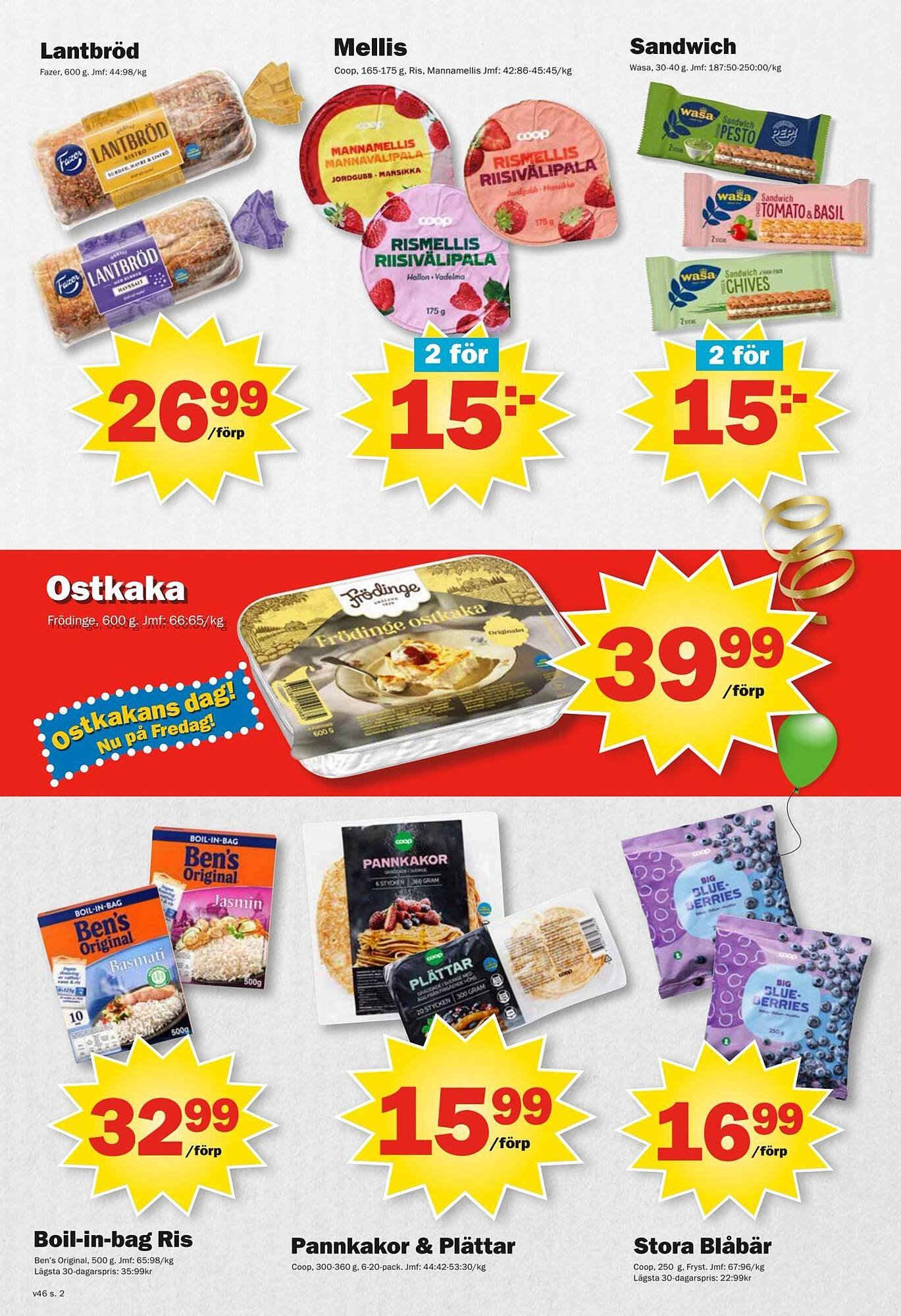 Pekås reklamblad