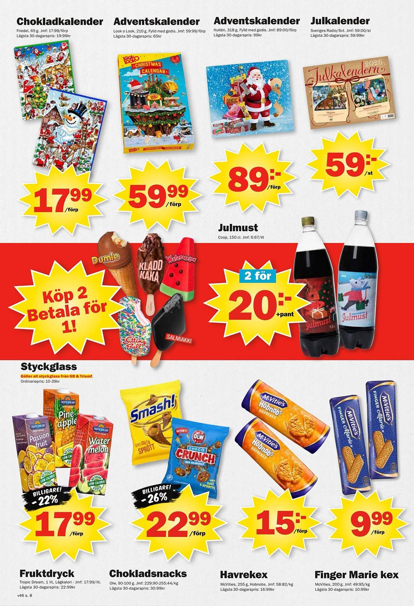 Pekås reklamblad