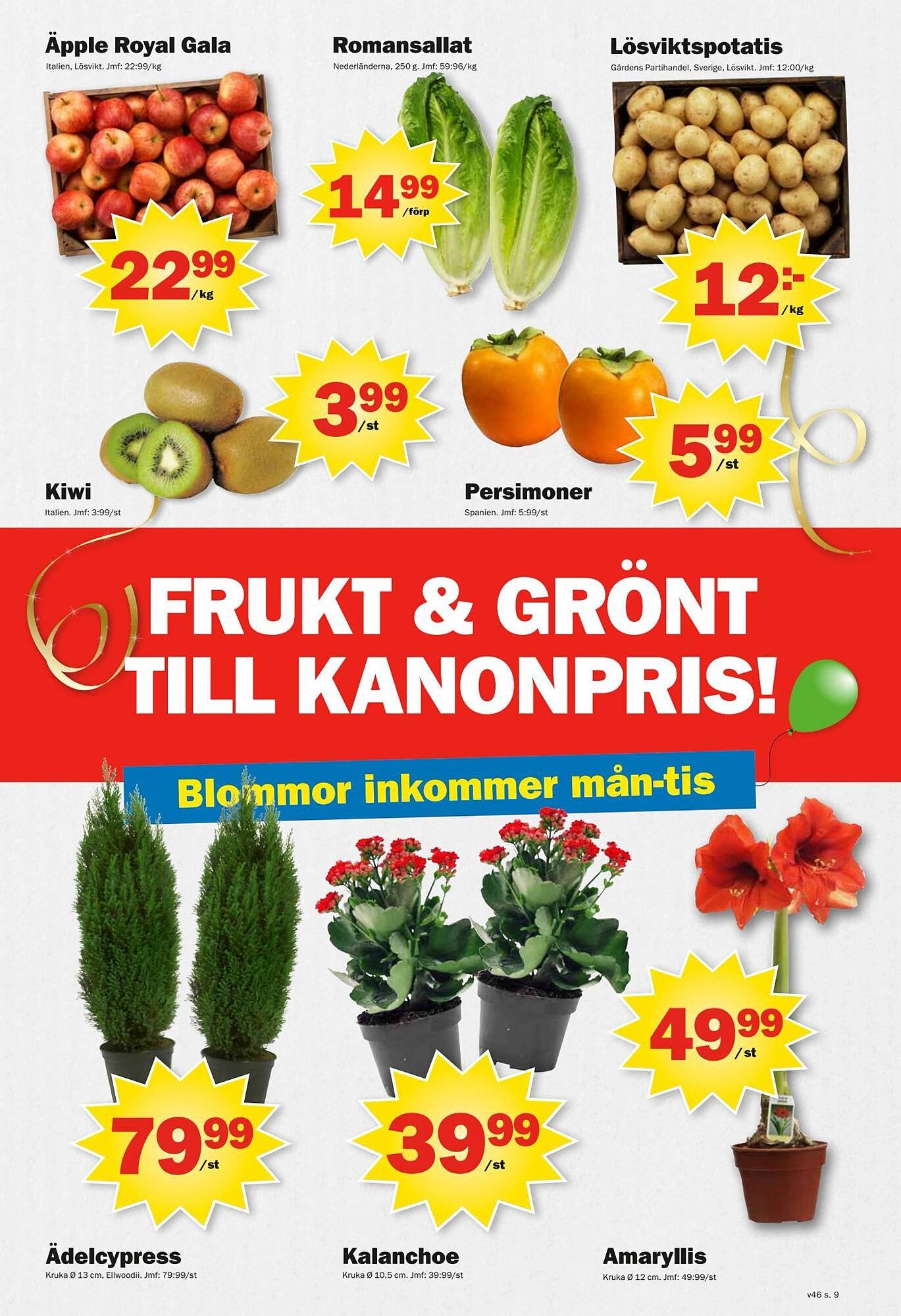 Pekås reklamblad