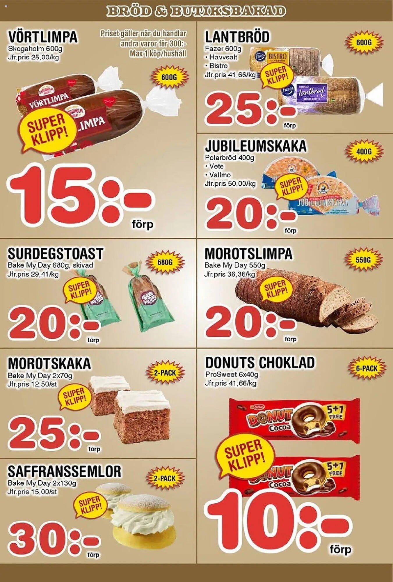 Nya Pulsen reklamblad