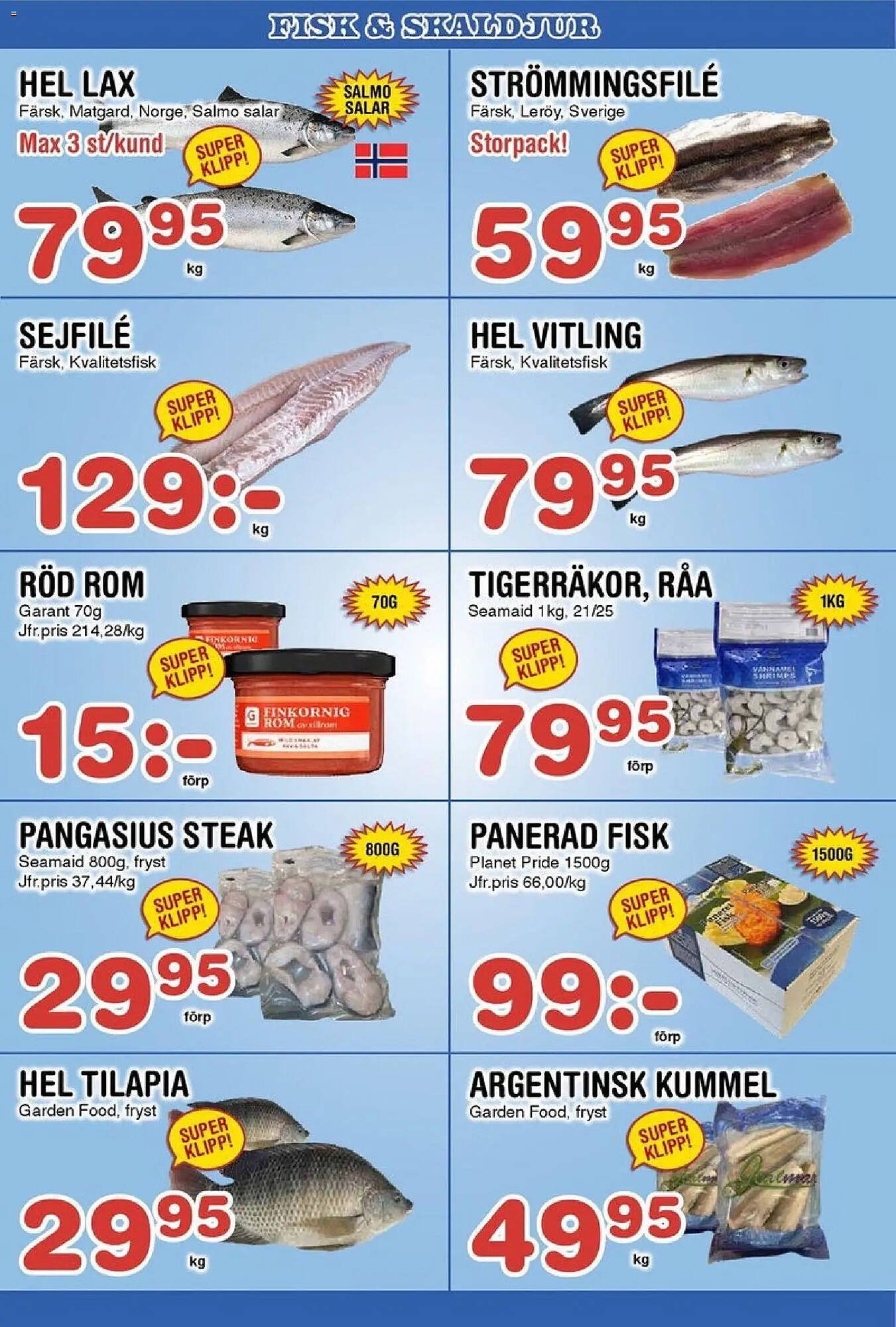 Nya Pulsen reklamblad