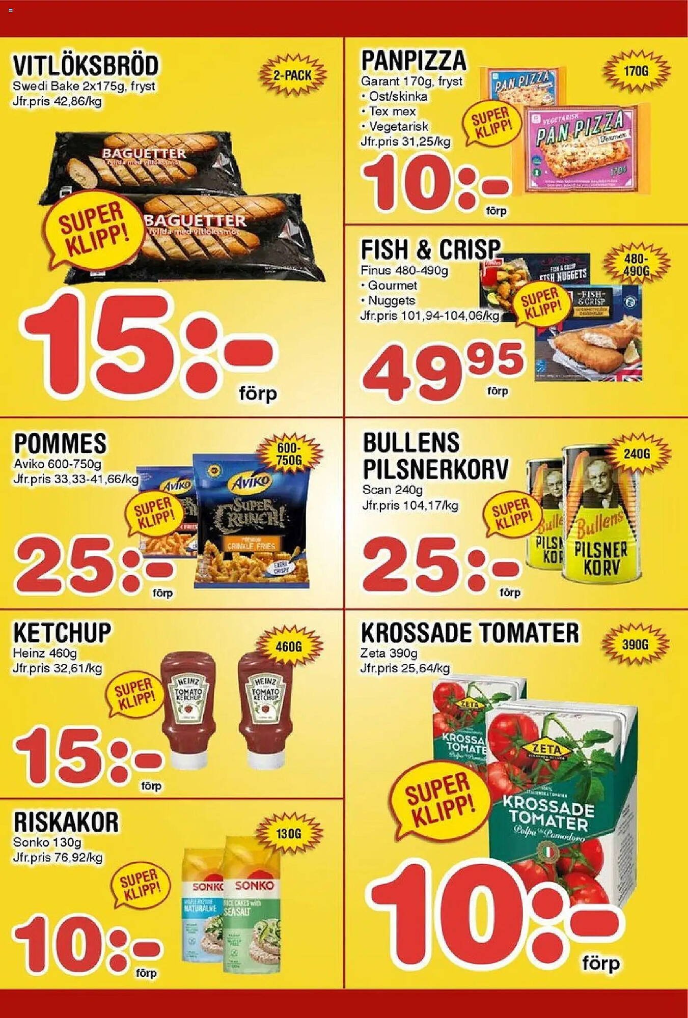 Nya Pulsen reklamblad
