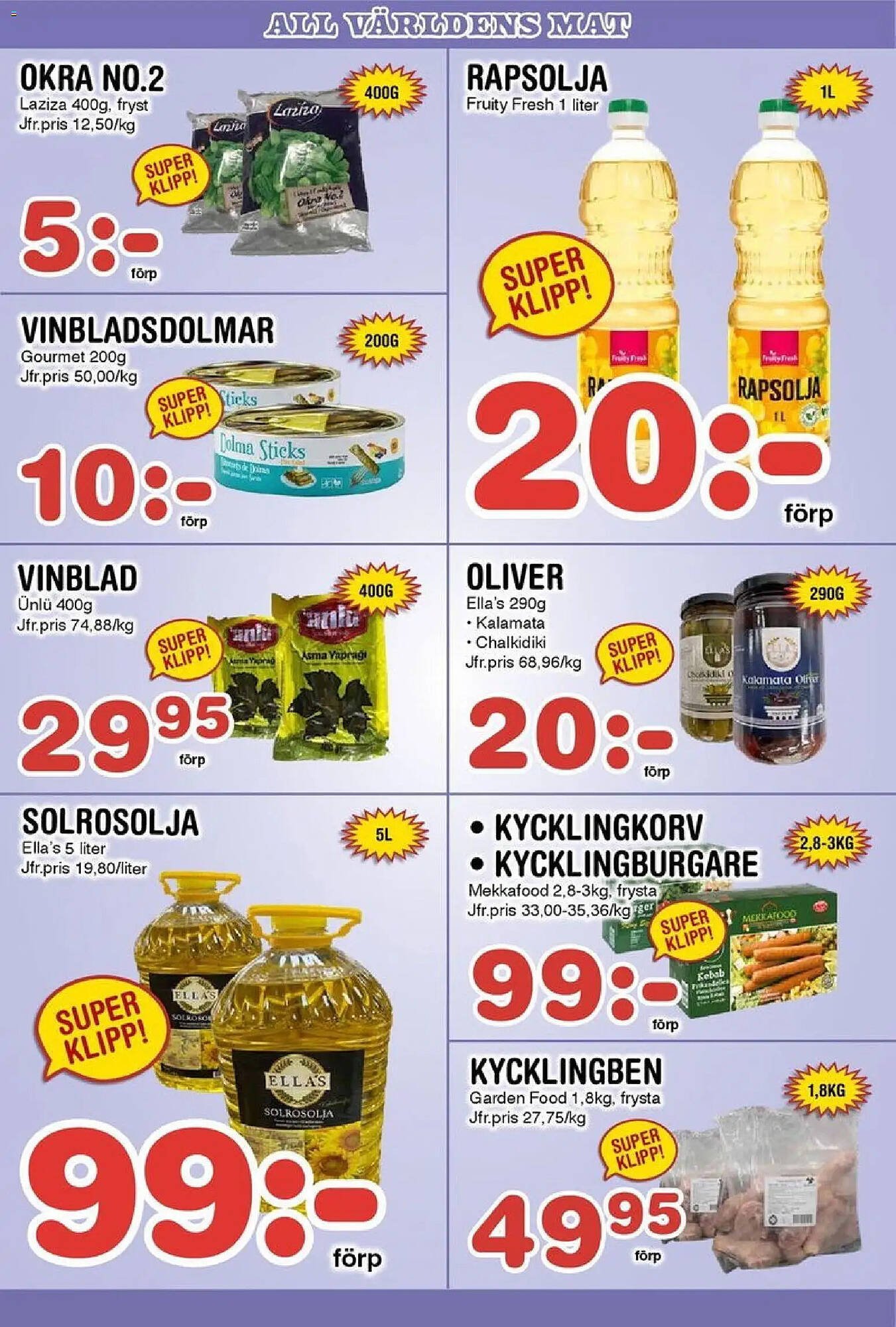 Nya Pulsen reklamblad