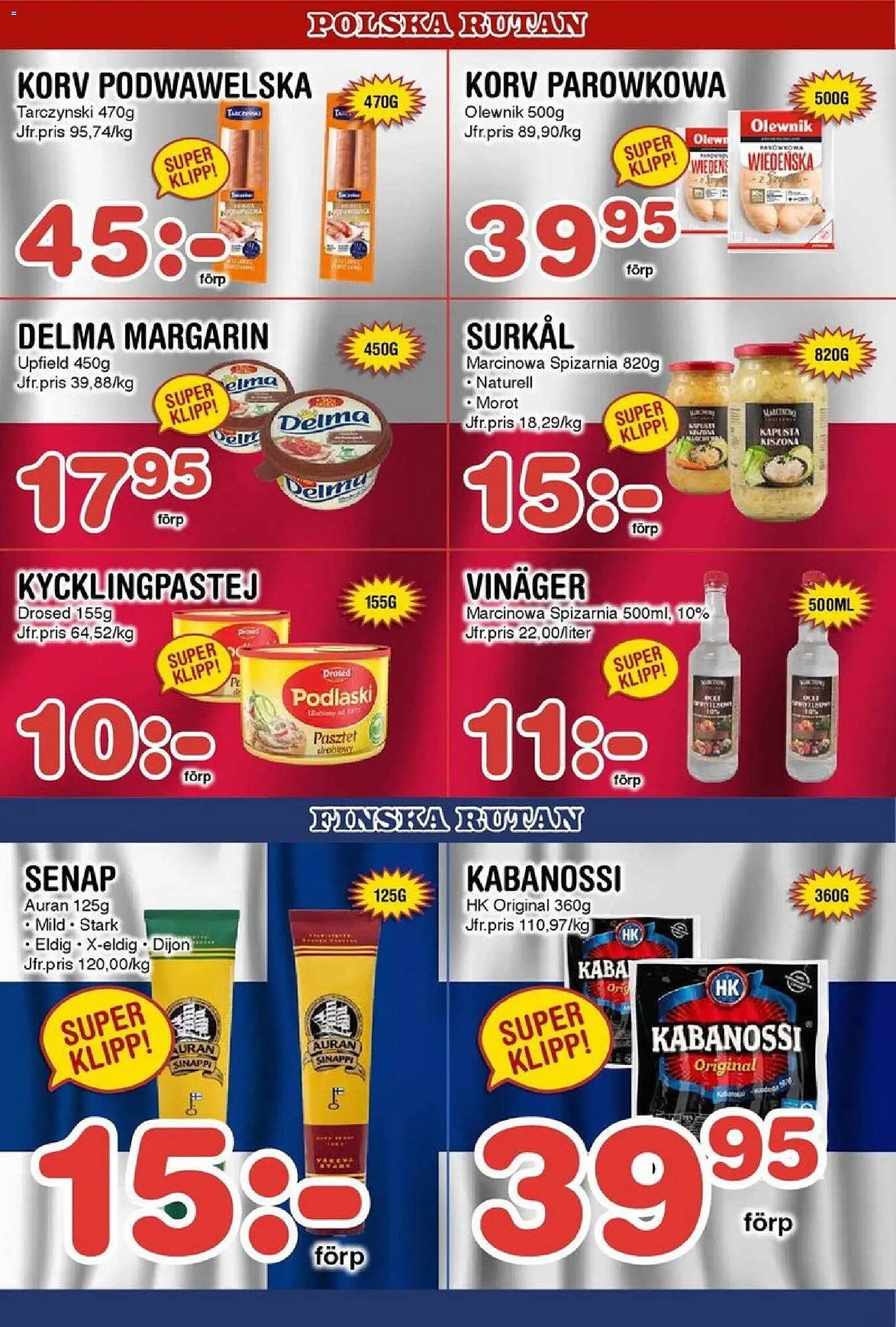 Nya Pulsen reklamblad