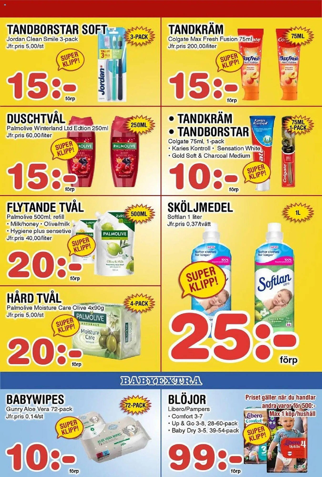 Nya Pulsen reklamblad